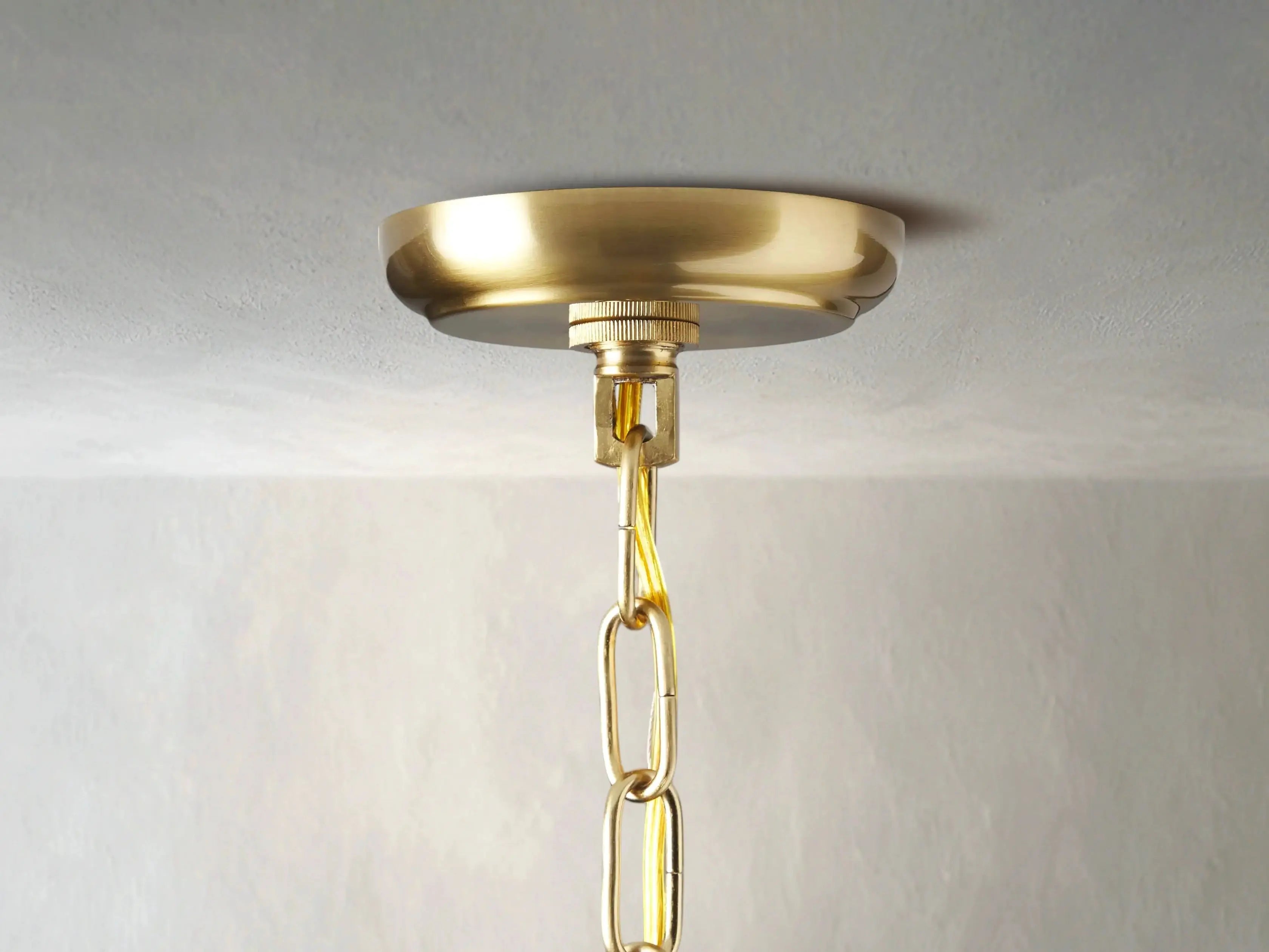 Morning Glory Round Chandelier ZELNO LIGHTING