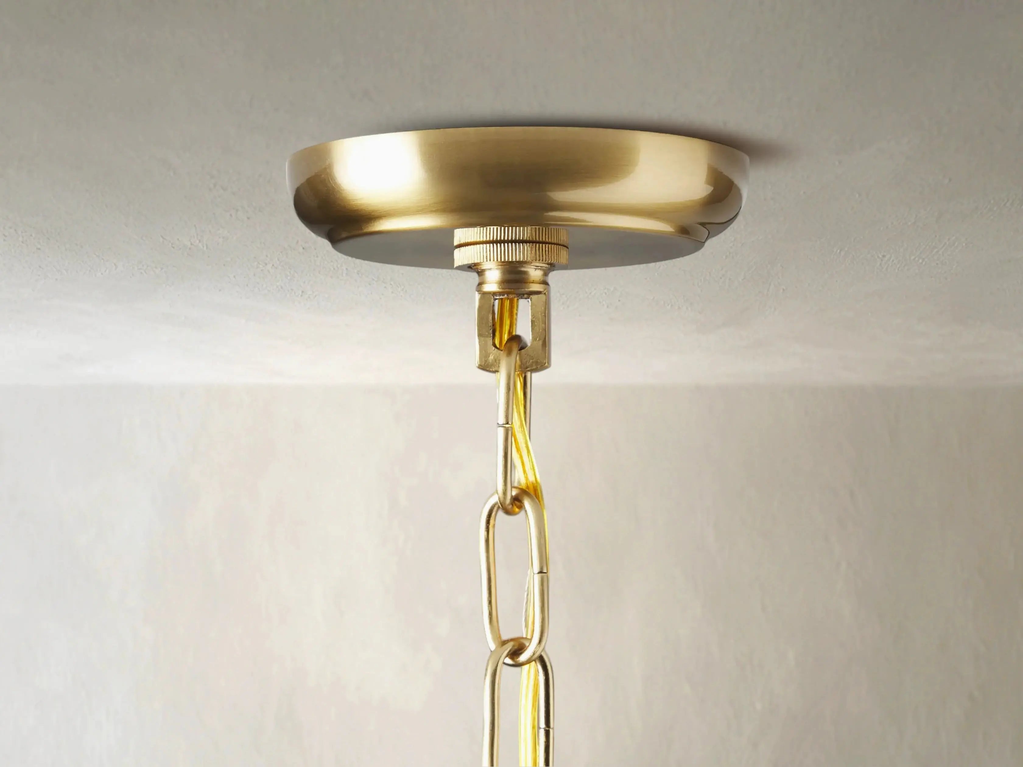 Morning Glory Round Chandelier ZELNO LIGHTING