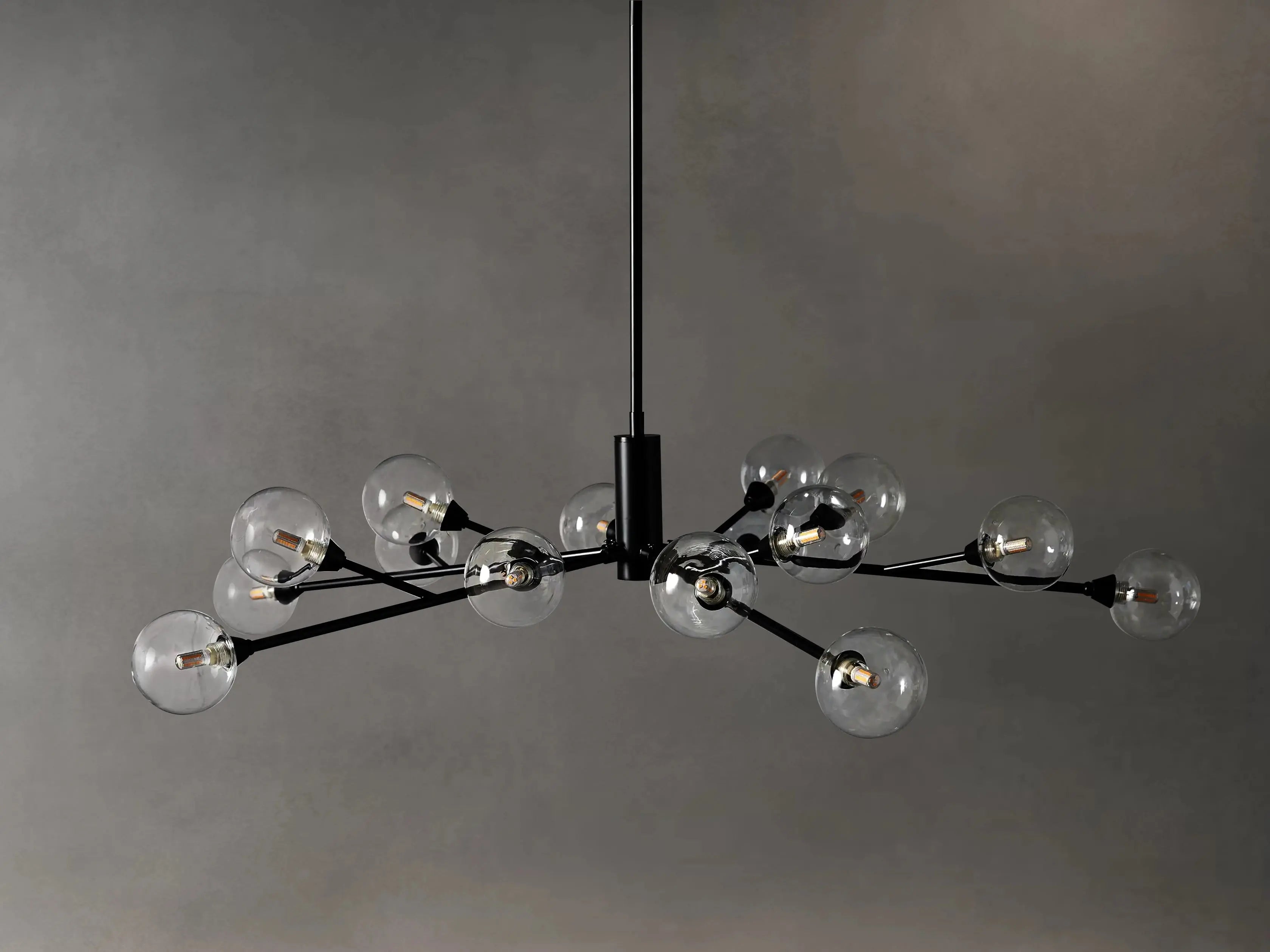 Bollo Round Chandelier ZELNO LIGHTING
