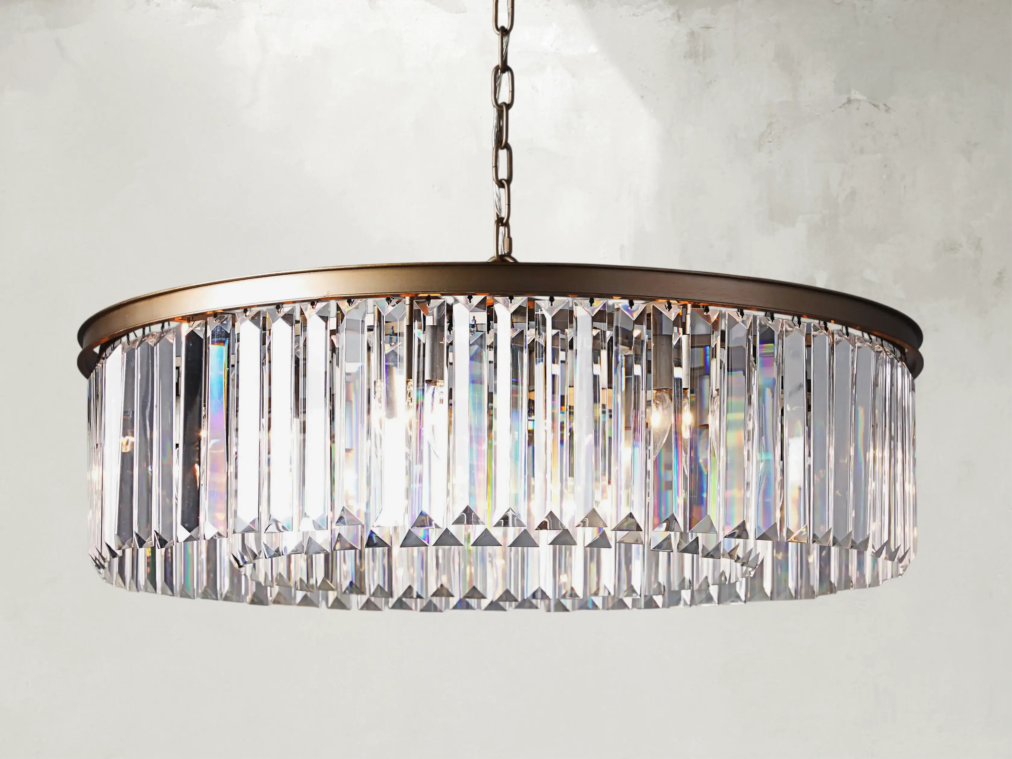 Molyland Round Chandelier ZELNO LIGHTING