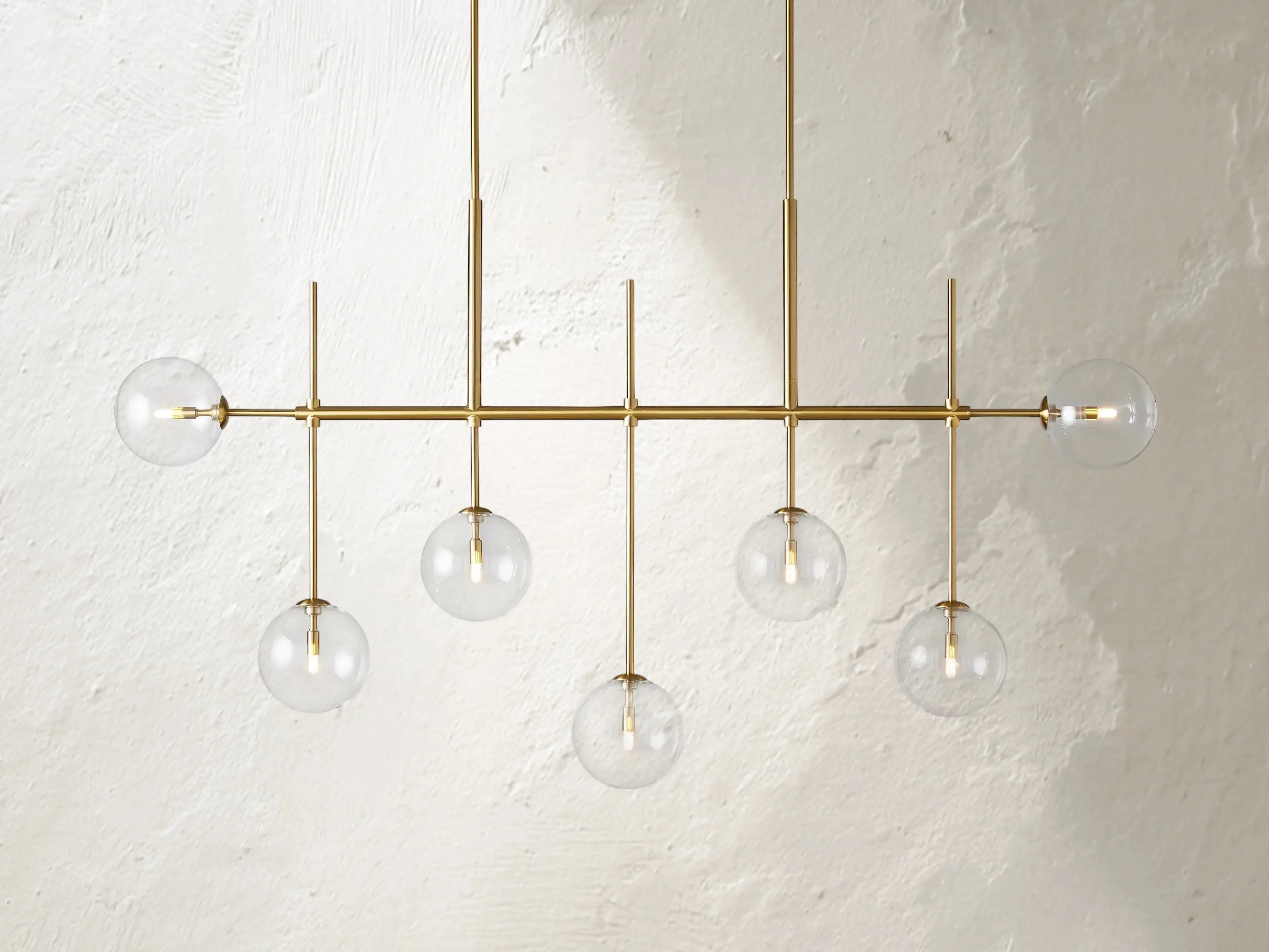 Scott Linear Chandelier ZELNO LIGHTING