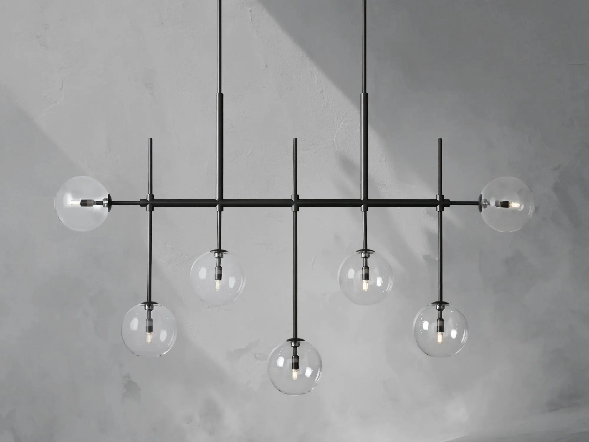 Scott Linear Chandelier ZELNO LIGHTING
