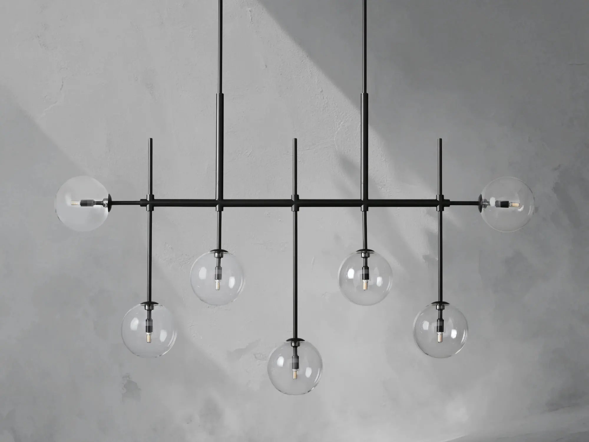Scott Linear Chandelier ZELNO LIGHTING