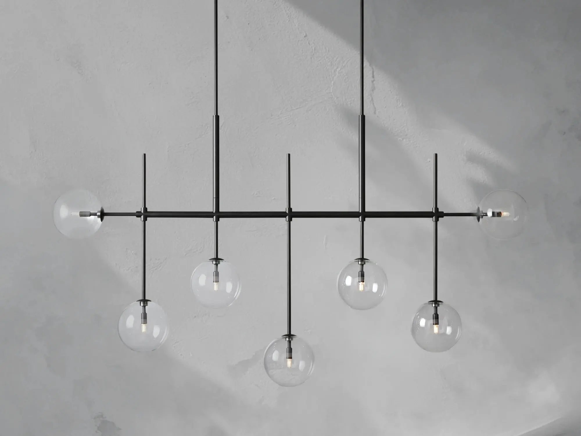 Scott Linear Chandelier ZELNO LIGHTING