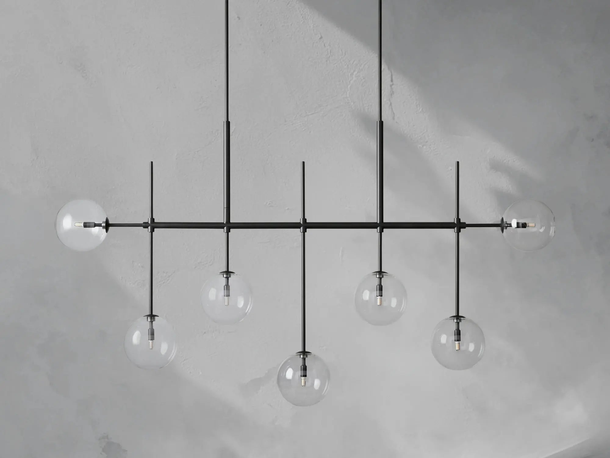 Scott Linear Chandelier ZELNO LIGHTING