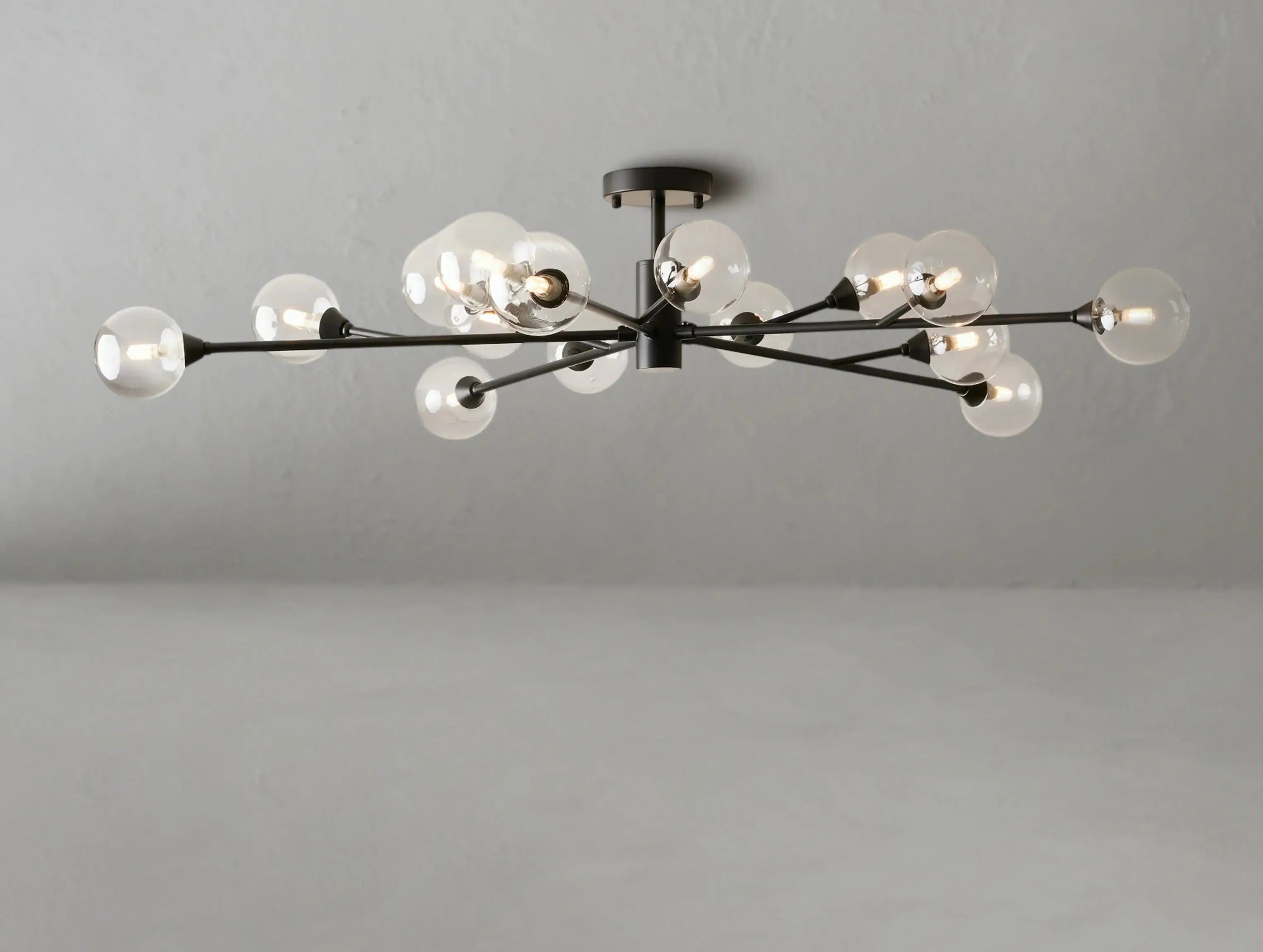 Bollo Flush Mount ZELNO LIGHTING