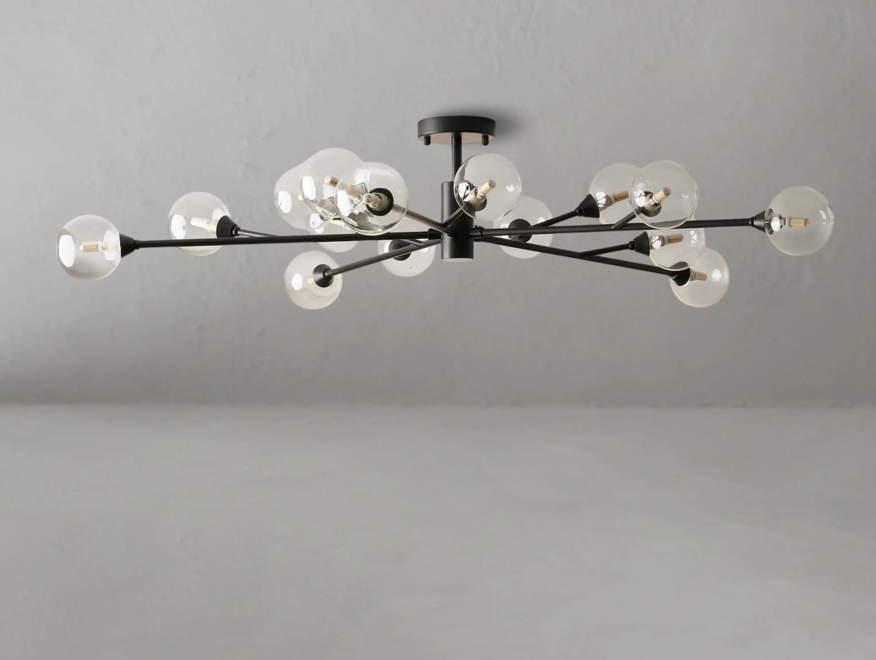 Bollo Flush Mount ZELNO LIGHTING