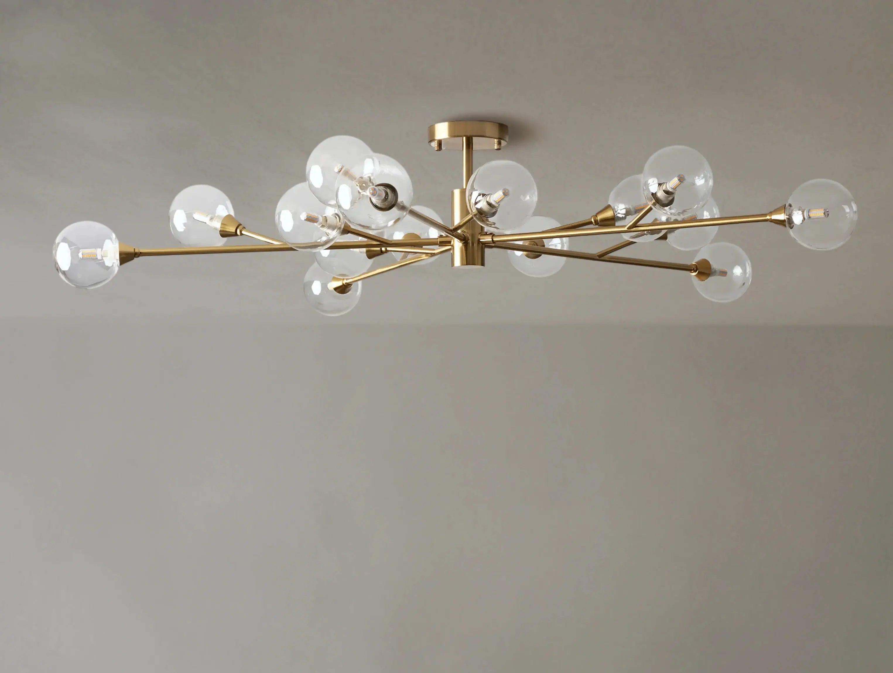 Bollo Flush Mount ZELNO LIGHTING