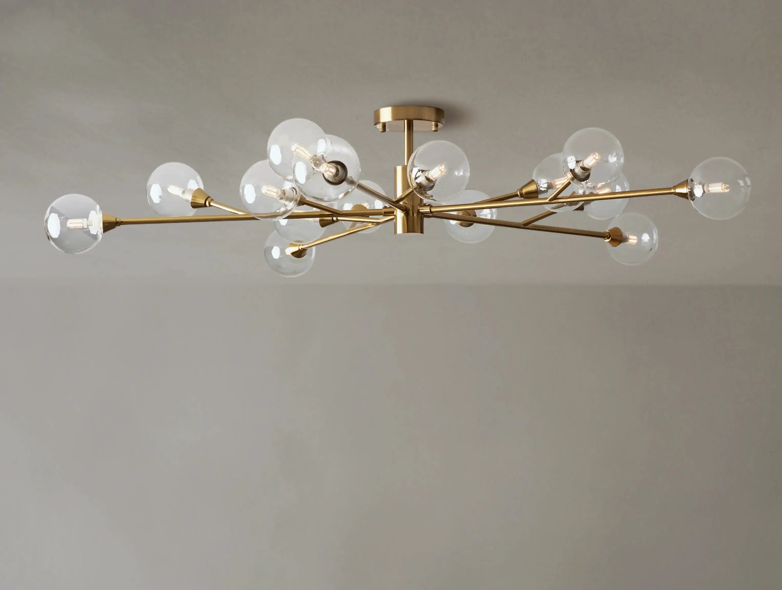 Bollo Flush Mount ZELNO LIGHTING