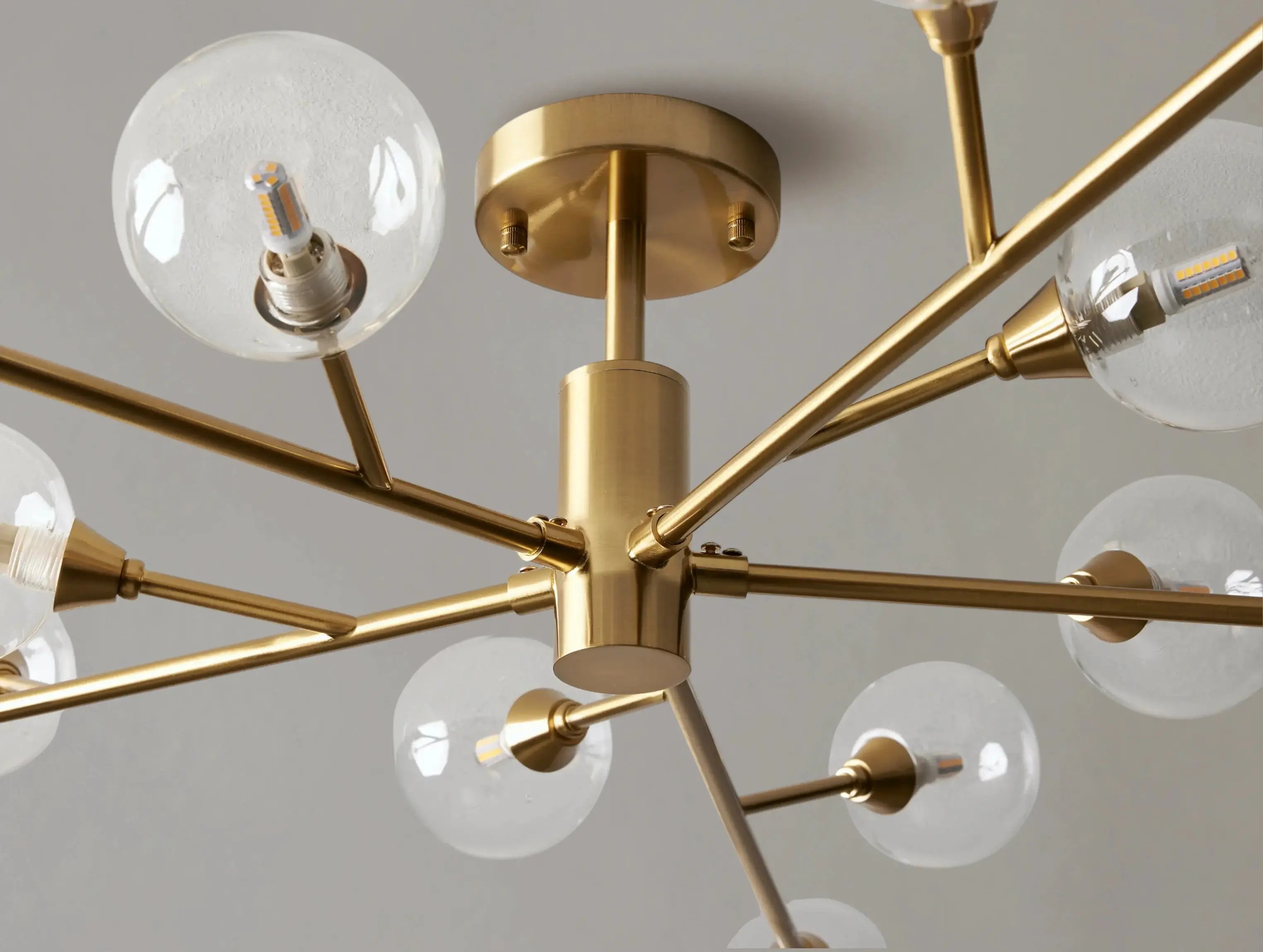 Bollo Flush Mount ZELNO LIGHTING
