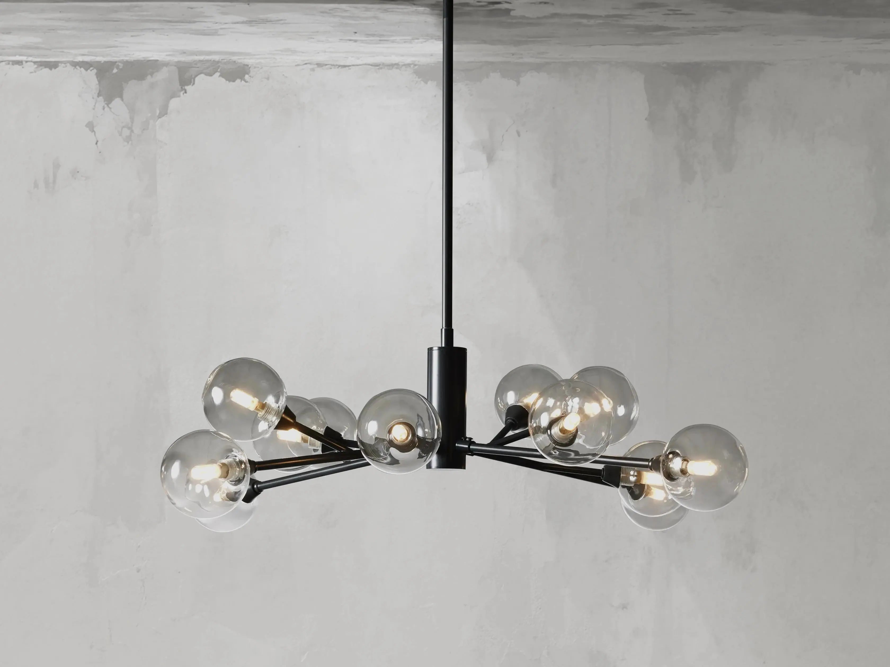 Bollo Round Chandelier ZELNO LIGHTING