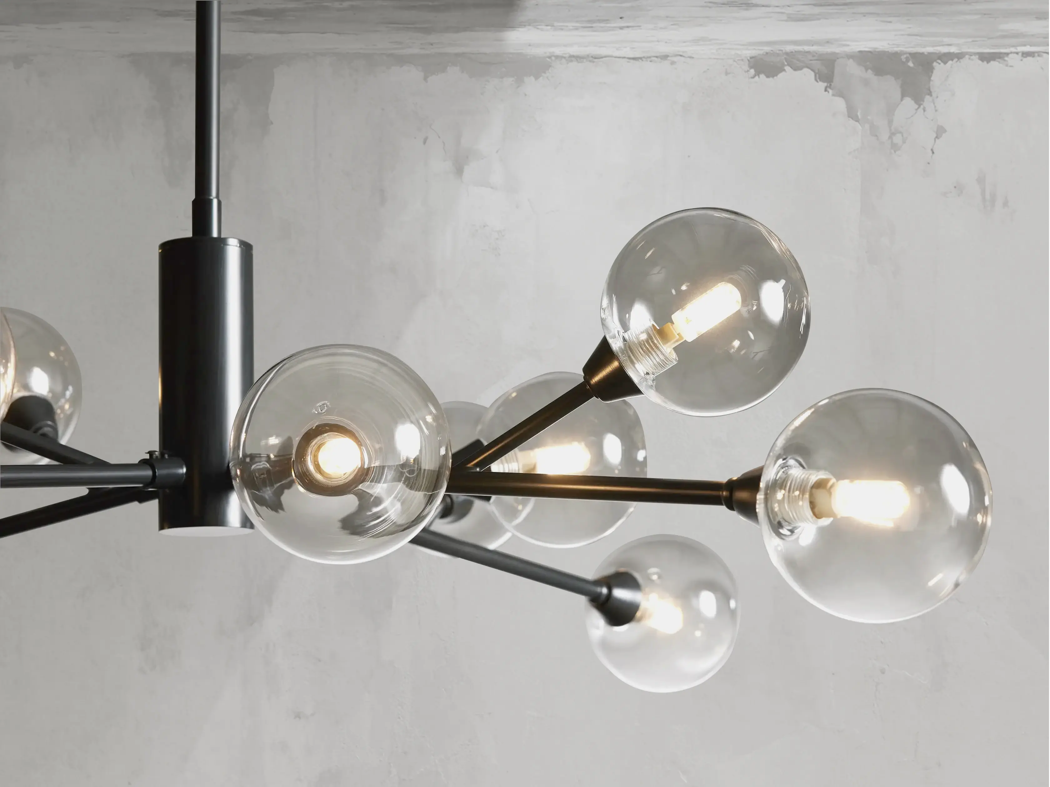 Bollo Round Chandelier ZELNO LIGHTING