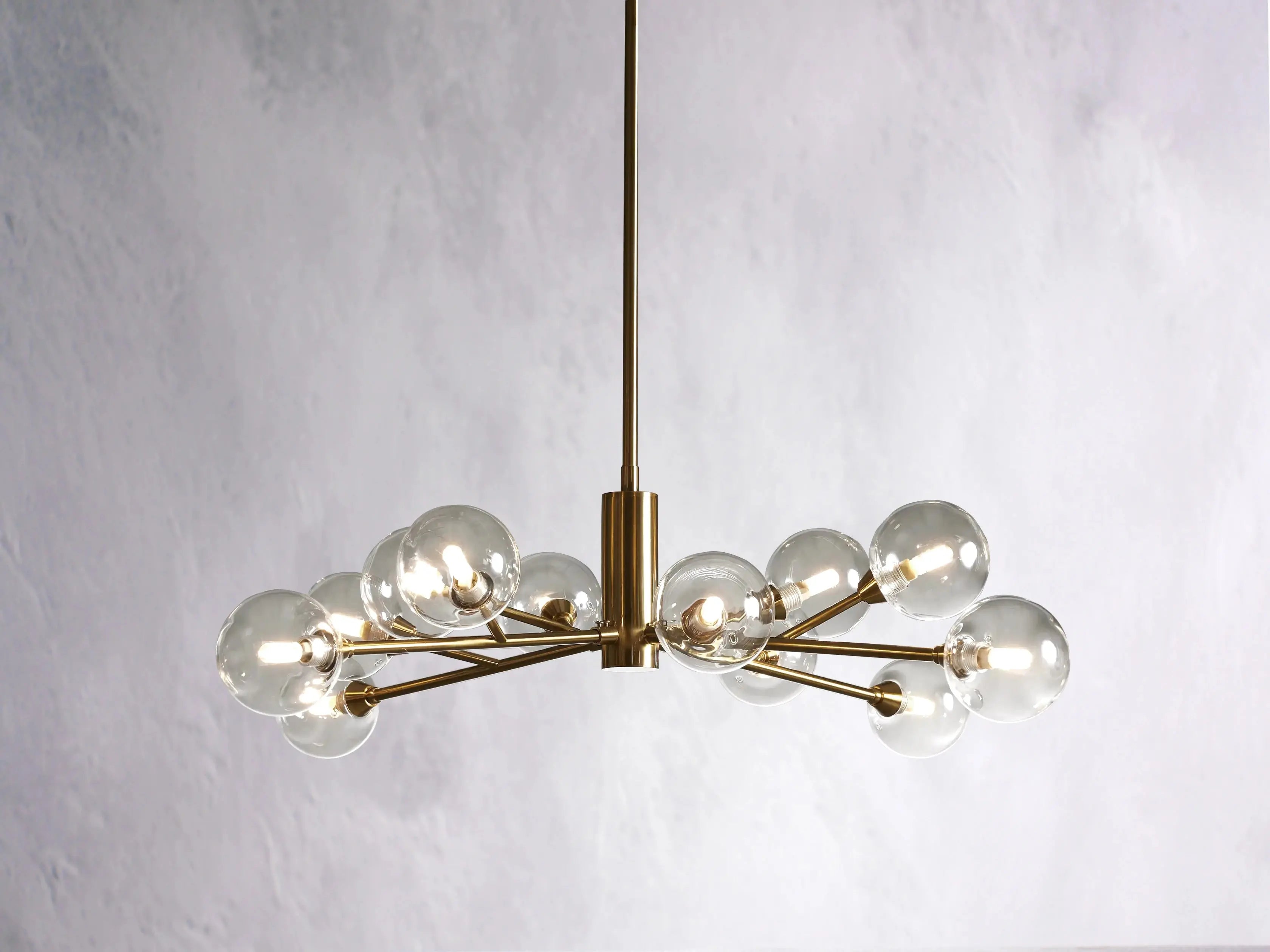 Bollo Round Chandelier ZELNO LIGHTING