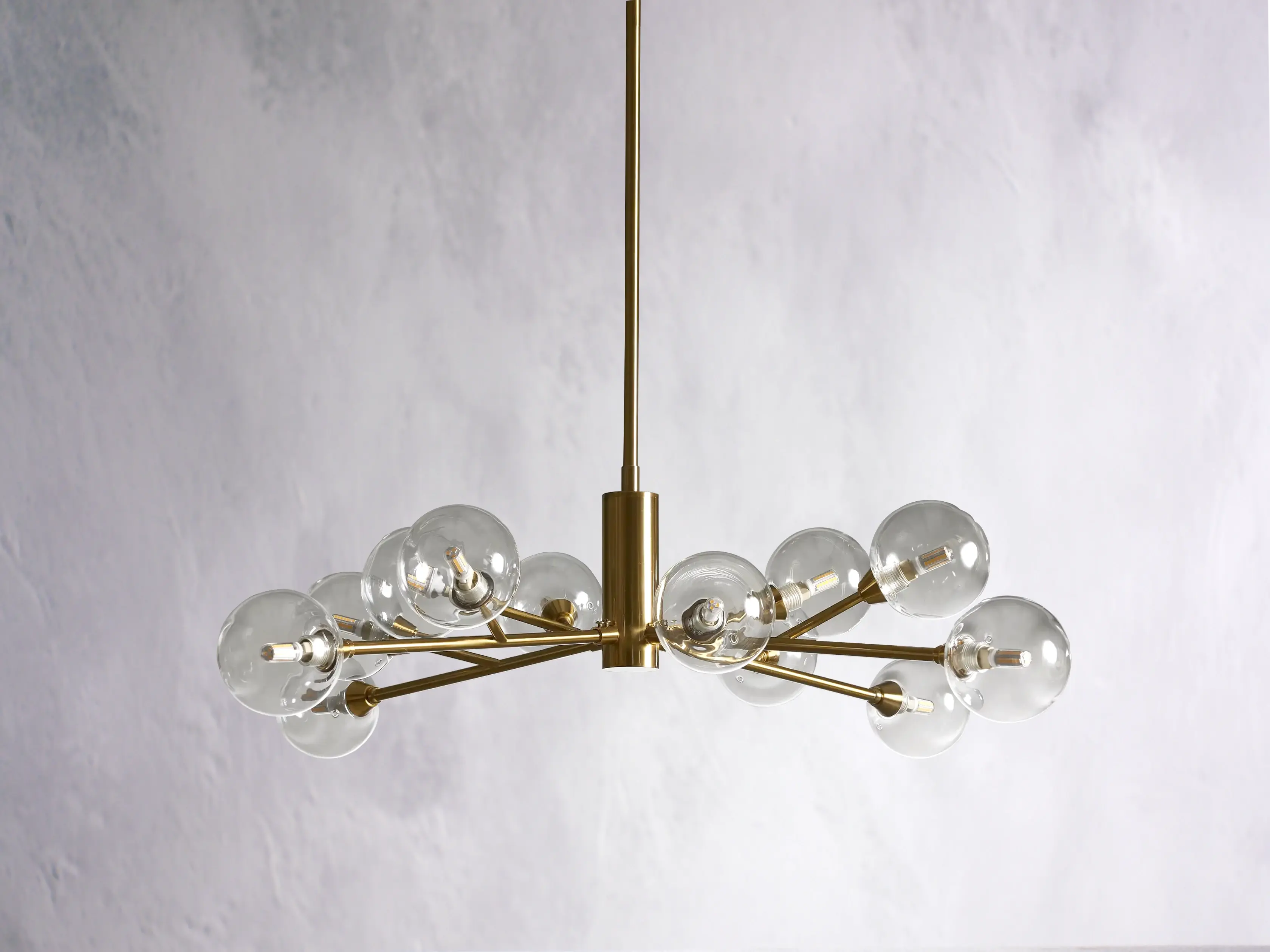 Bollo Round Chandelier ZELNO LIGHTING