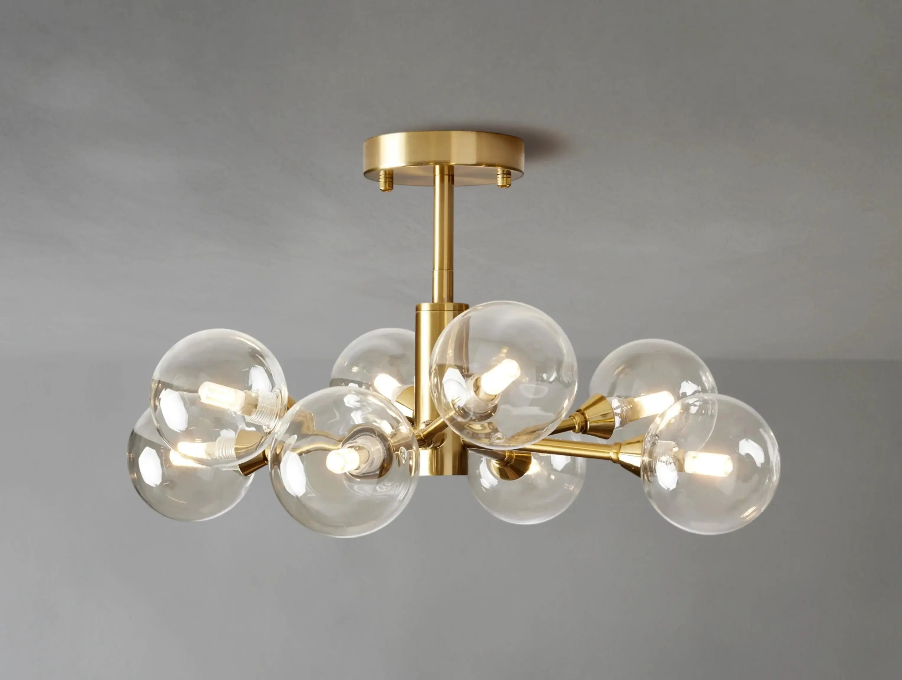 Bollo Flush Mount ZELNO LIGHTING