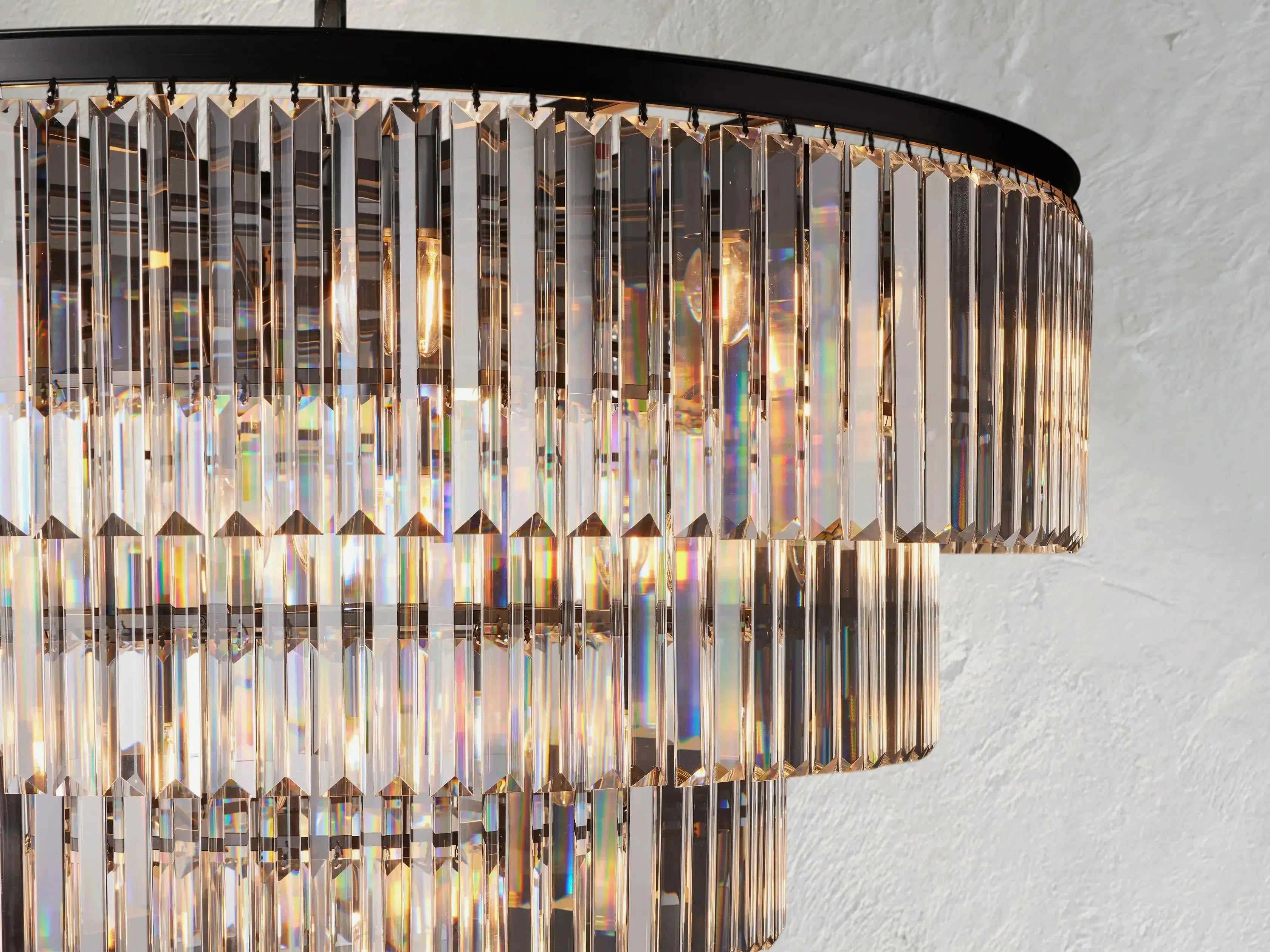 Molyland Tiered Round Chandelier ZELNO LIGHTING