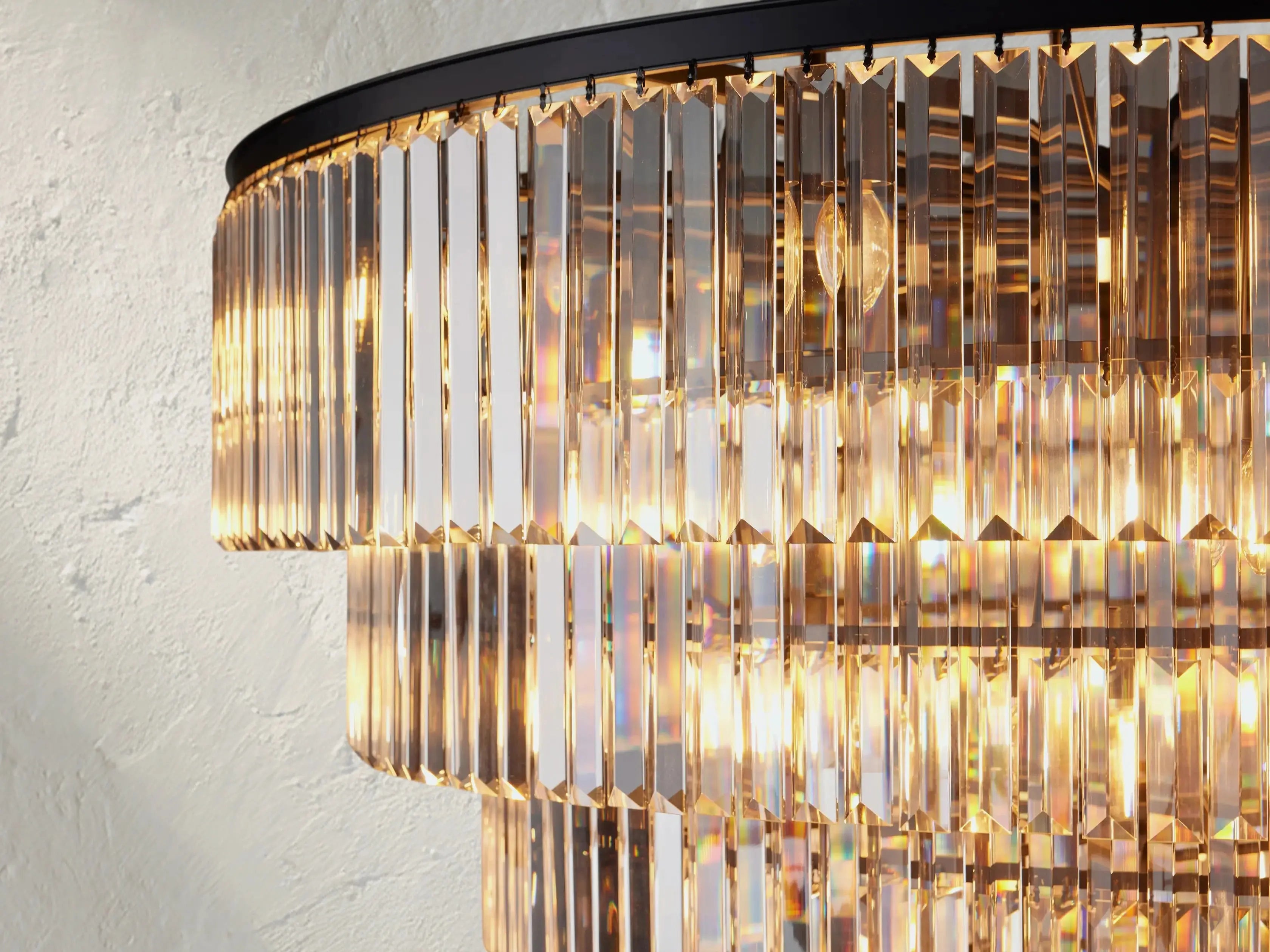 Molyland Tiered Round Chandelier ZELNO LIGHTING