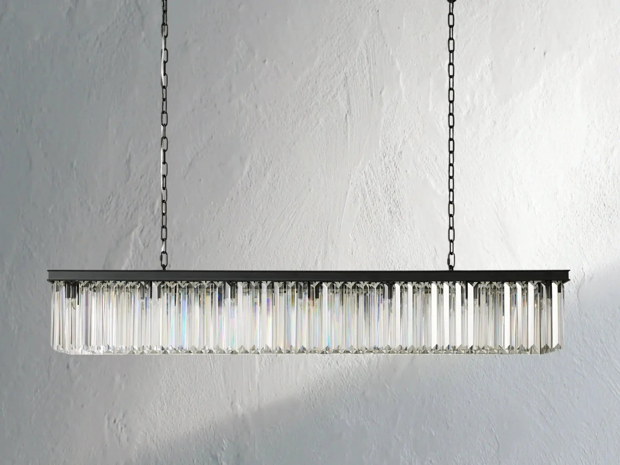 Molyland Rectangular Chandelier ZELNO LIGHTING