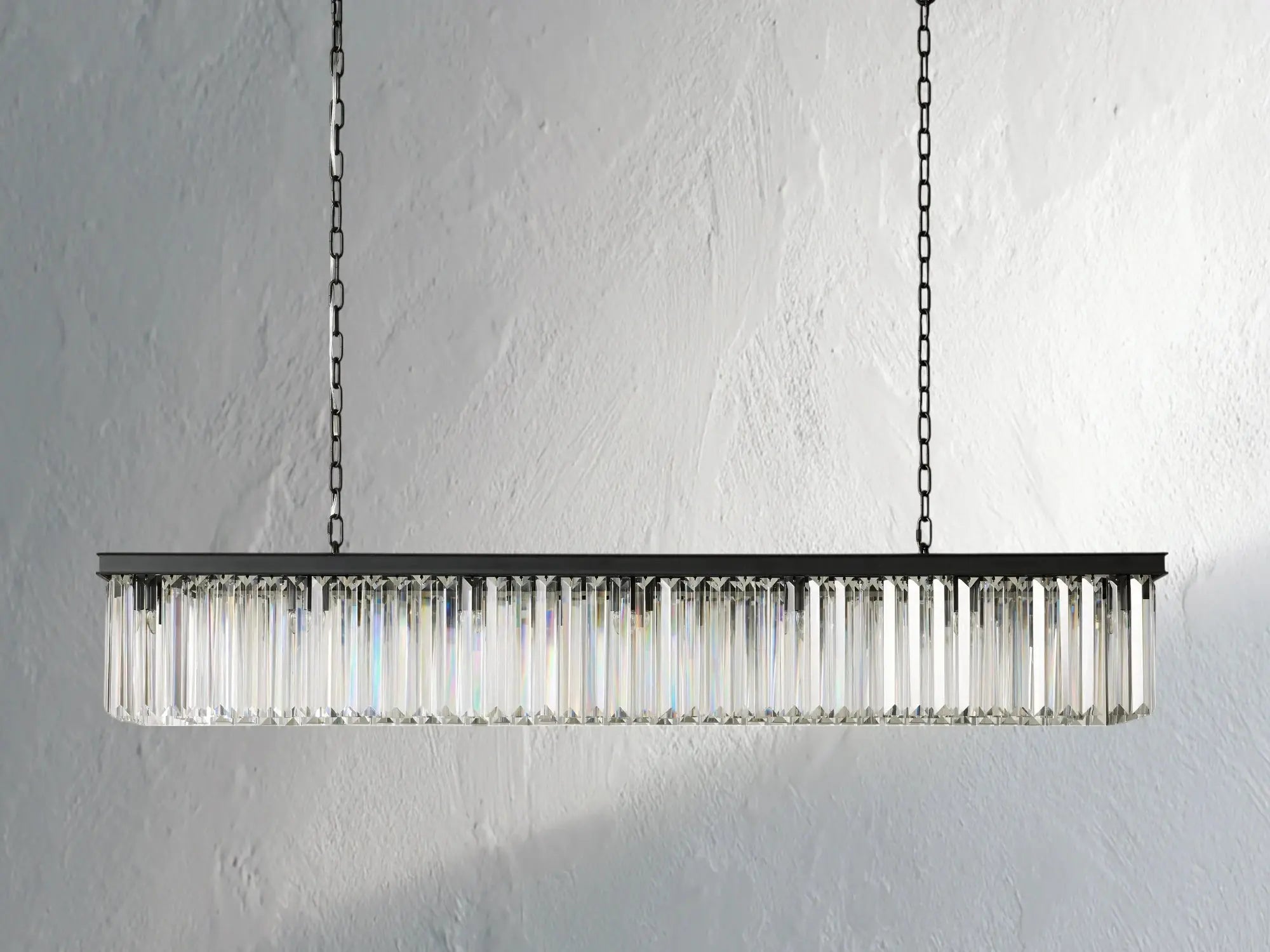 Molyland Rectangular Chandelier ZELNO LIGHTING