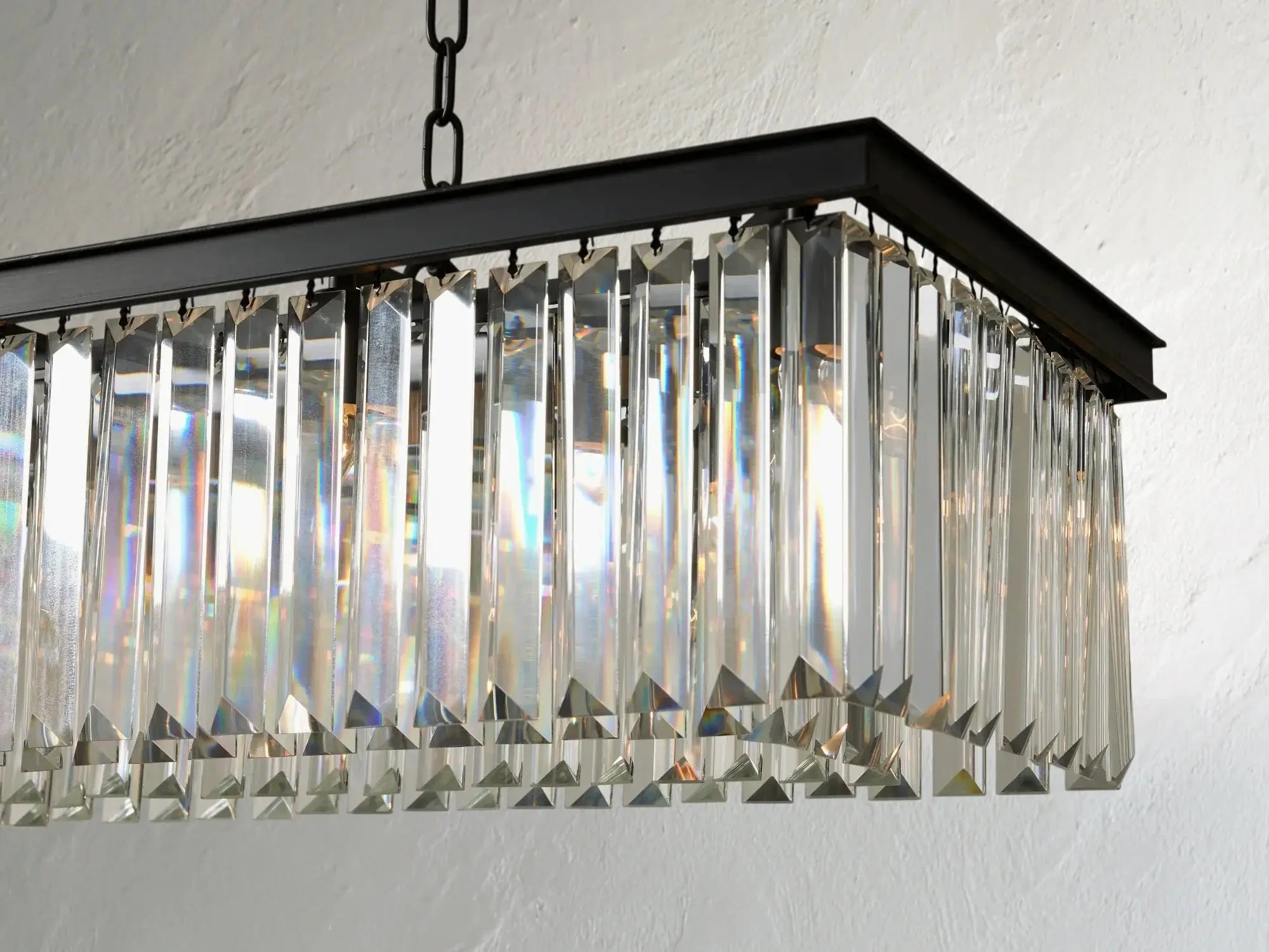 Molyland Rectangular Chandelier ZELNO LIGHTING