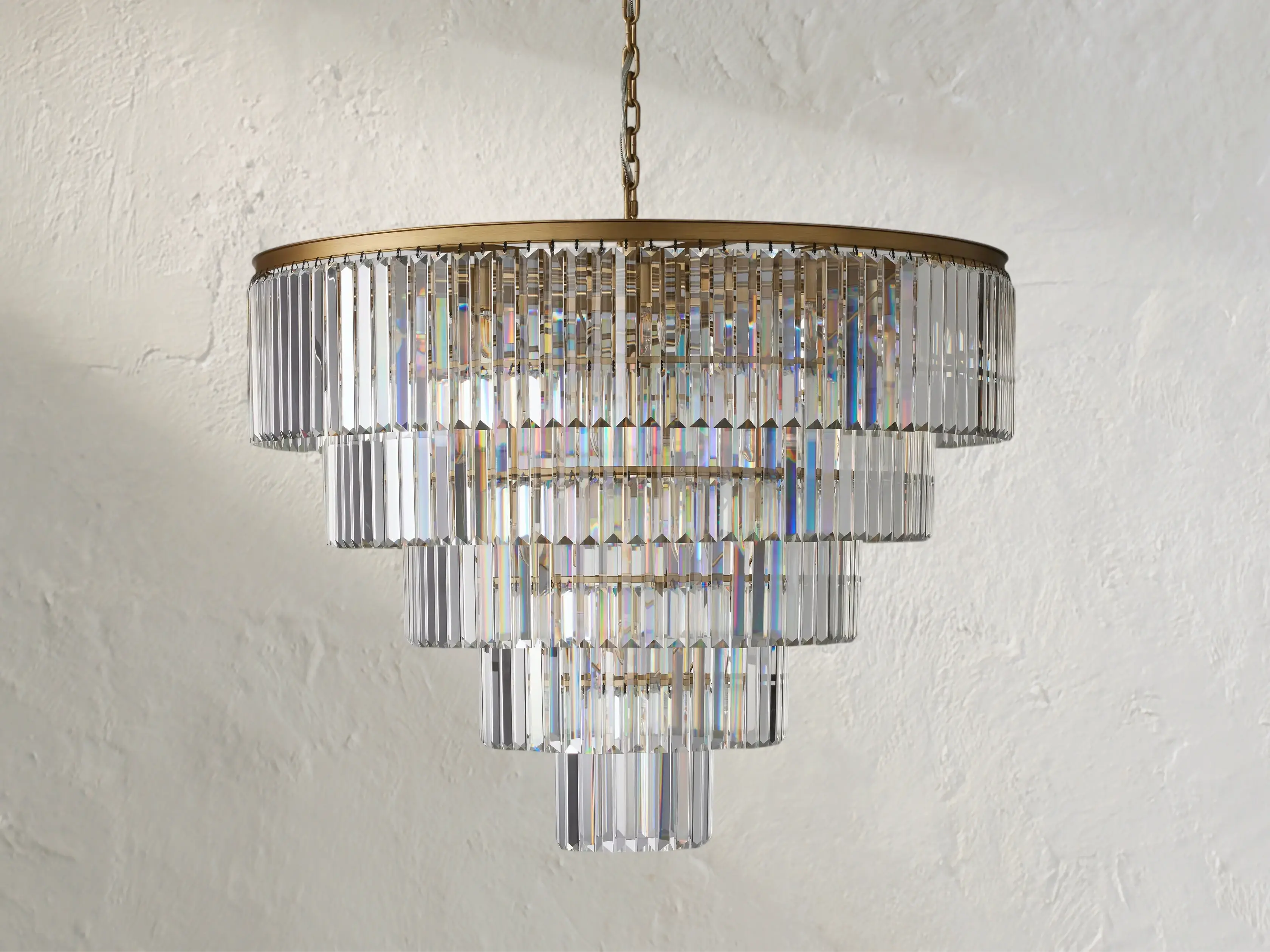 Molyland Tiered Round Chandelier ZELNO LIGHTING