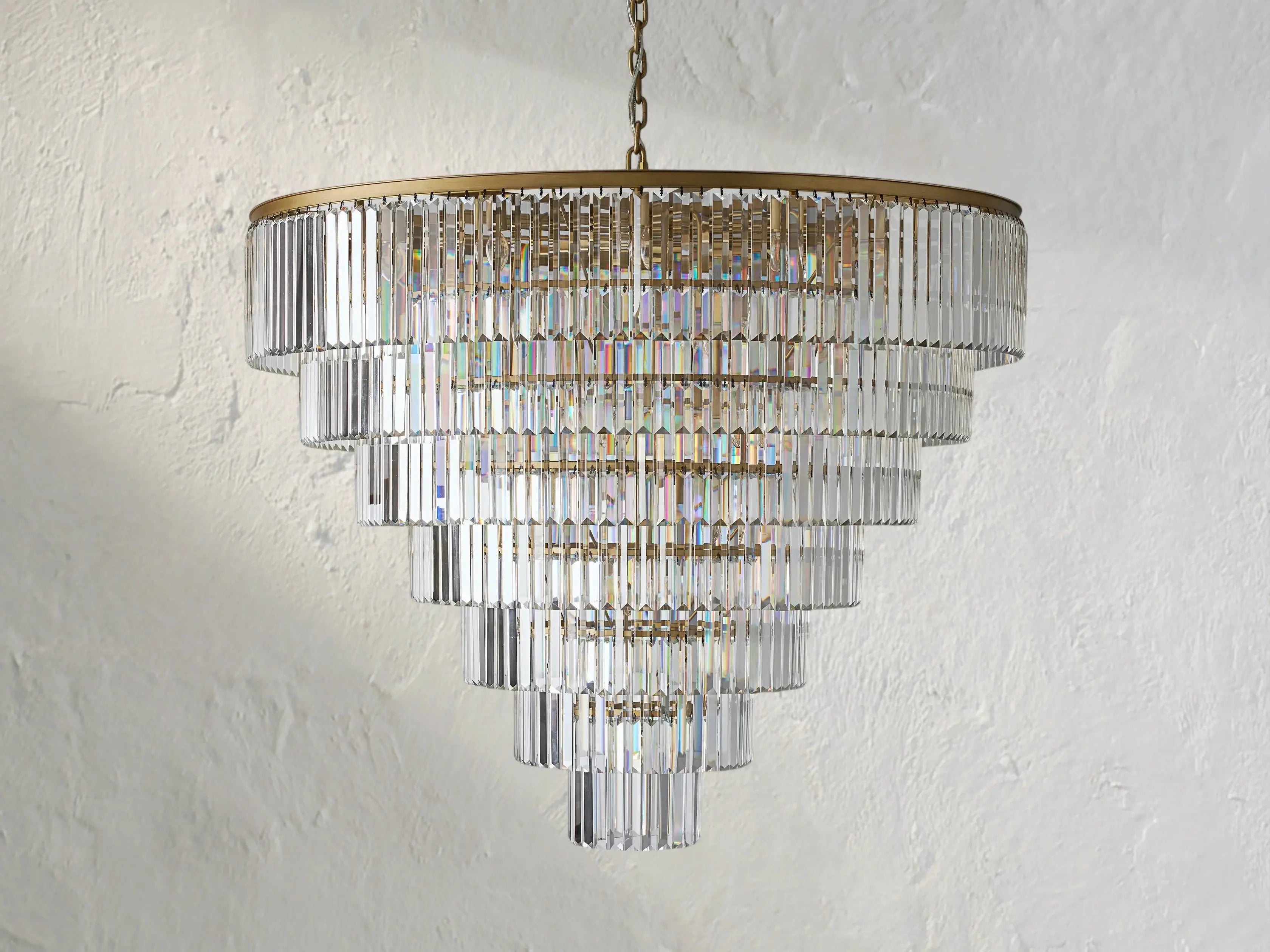 Molyland Tiered Round Chandelier ZELNO LIGHTING