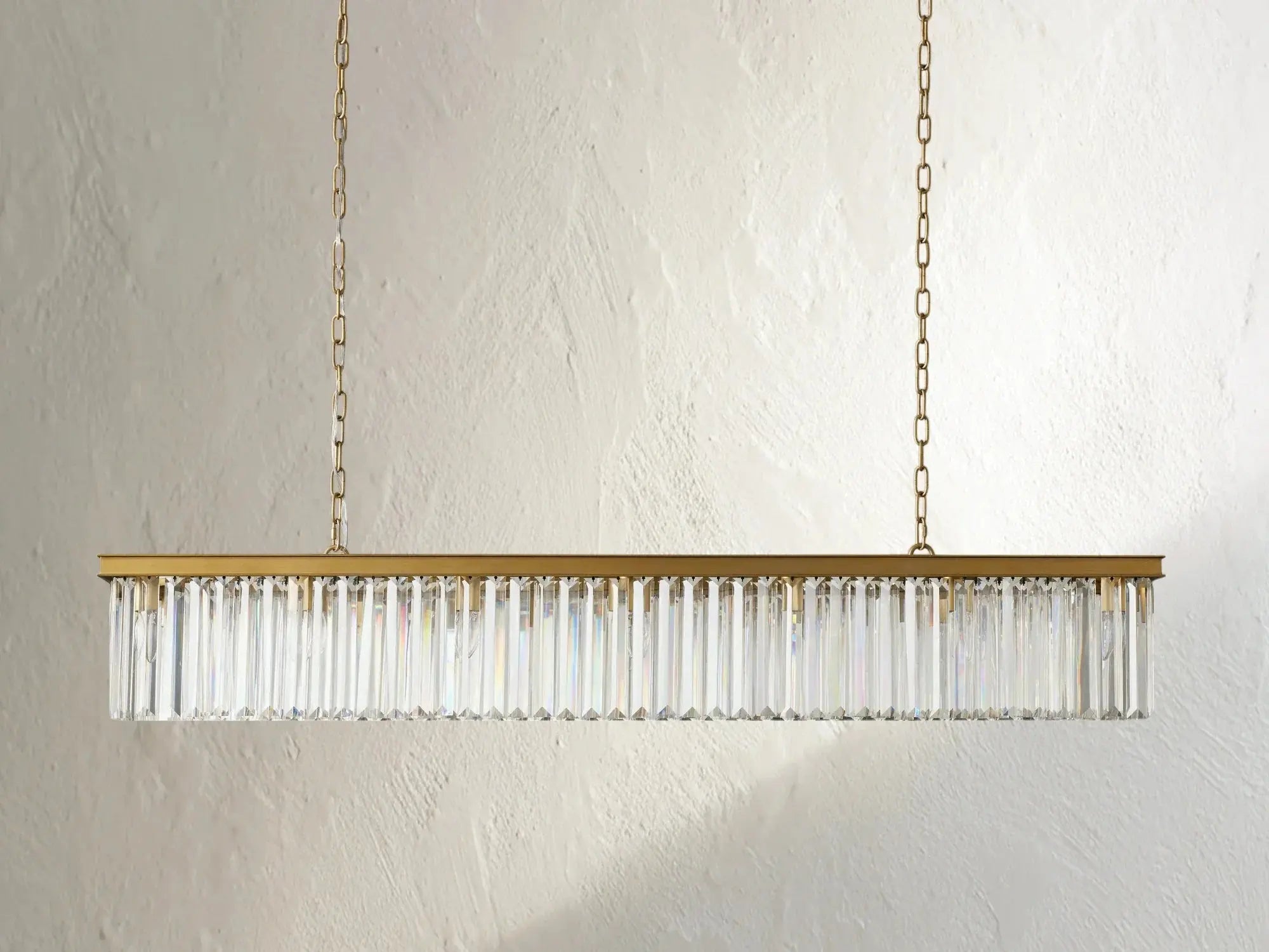 Molyland Rectangular Chandelier ZELNO LIGHTING