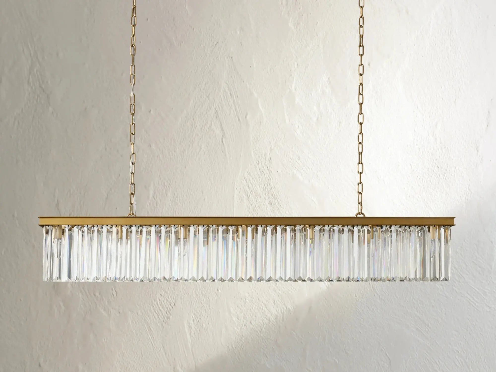 Molyland Rectangular Chandelier ZELNO LIGHTING