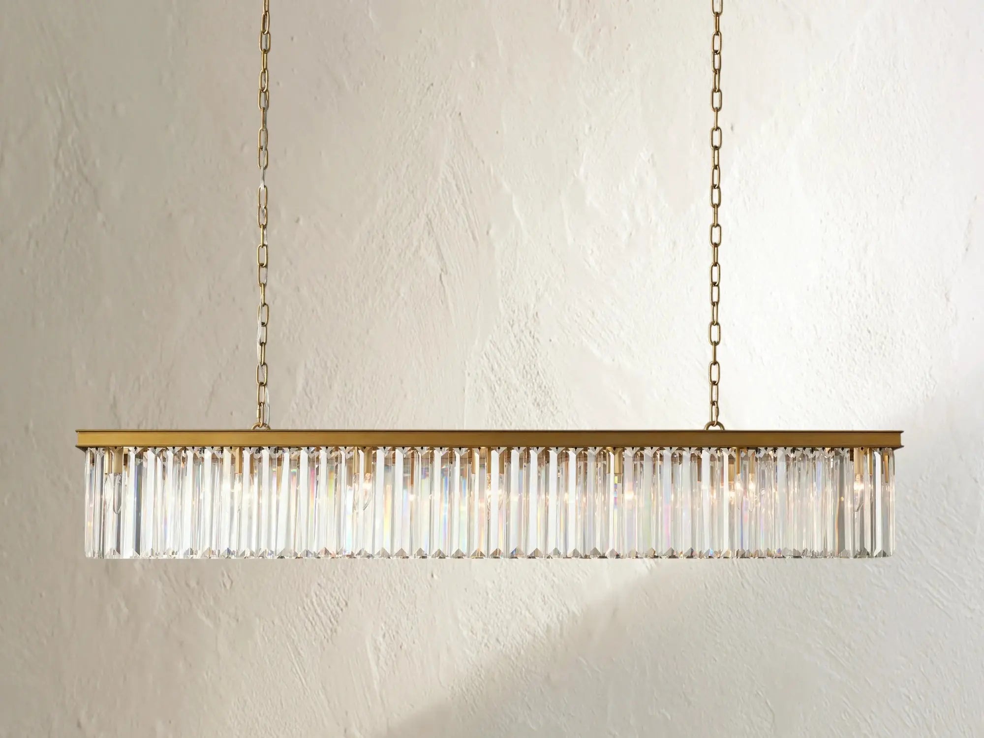Molyland Rectangular Chandelier ZELNO LIGHTING