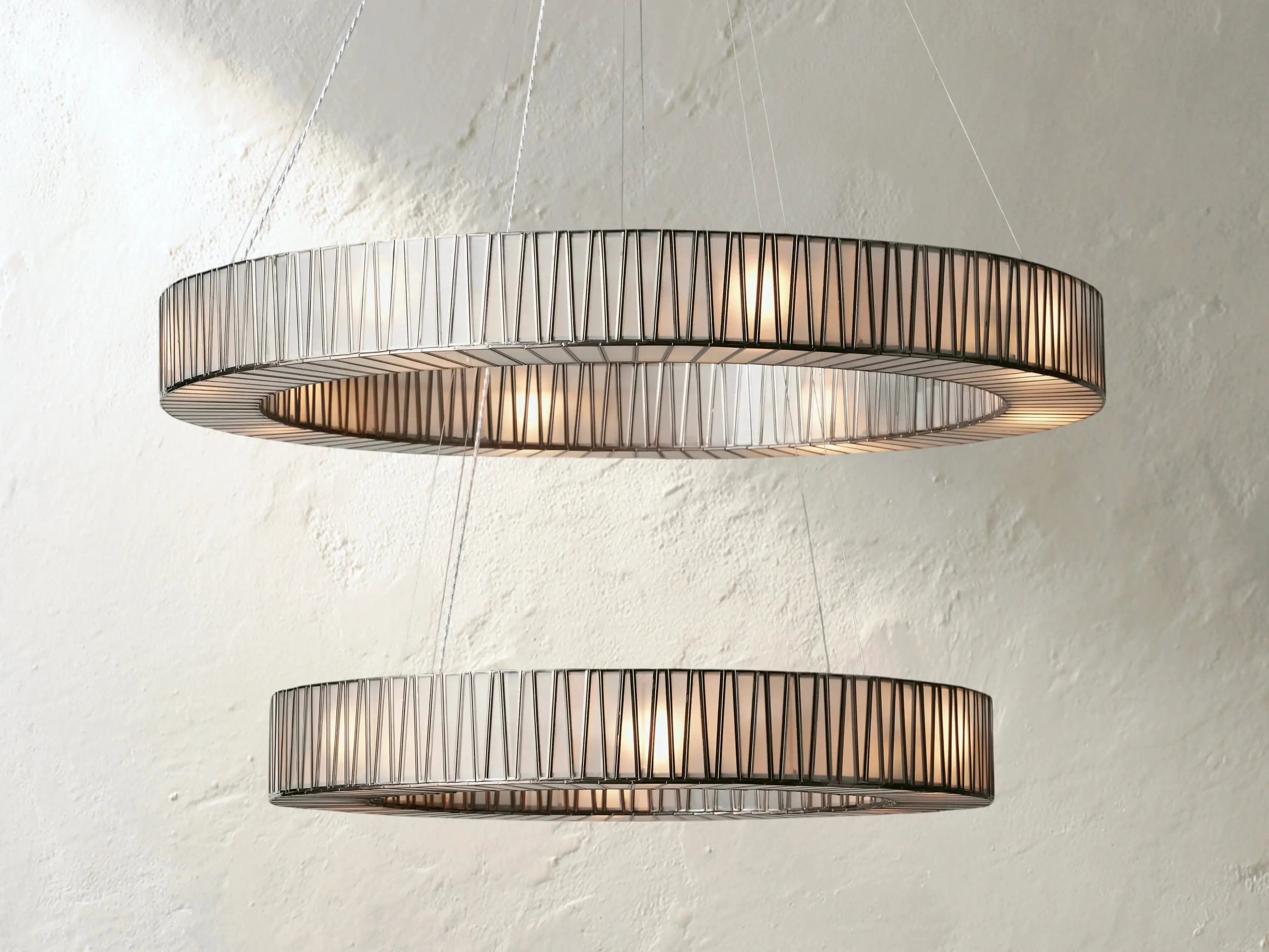 Junet 2-Tier Round Chandelier ZELNO LIGHTING