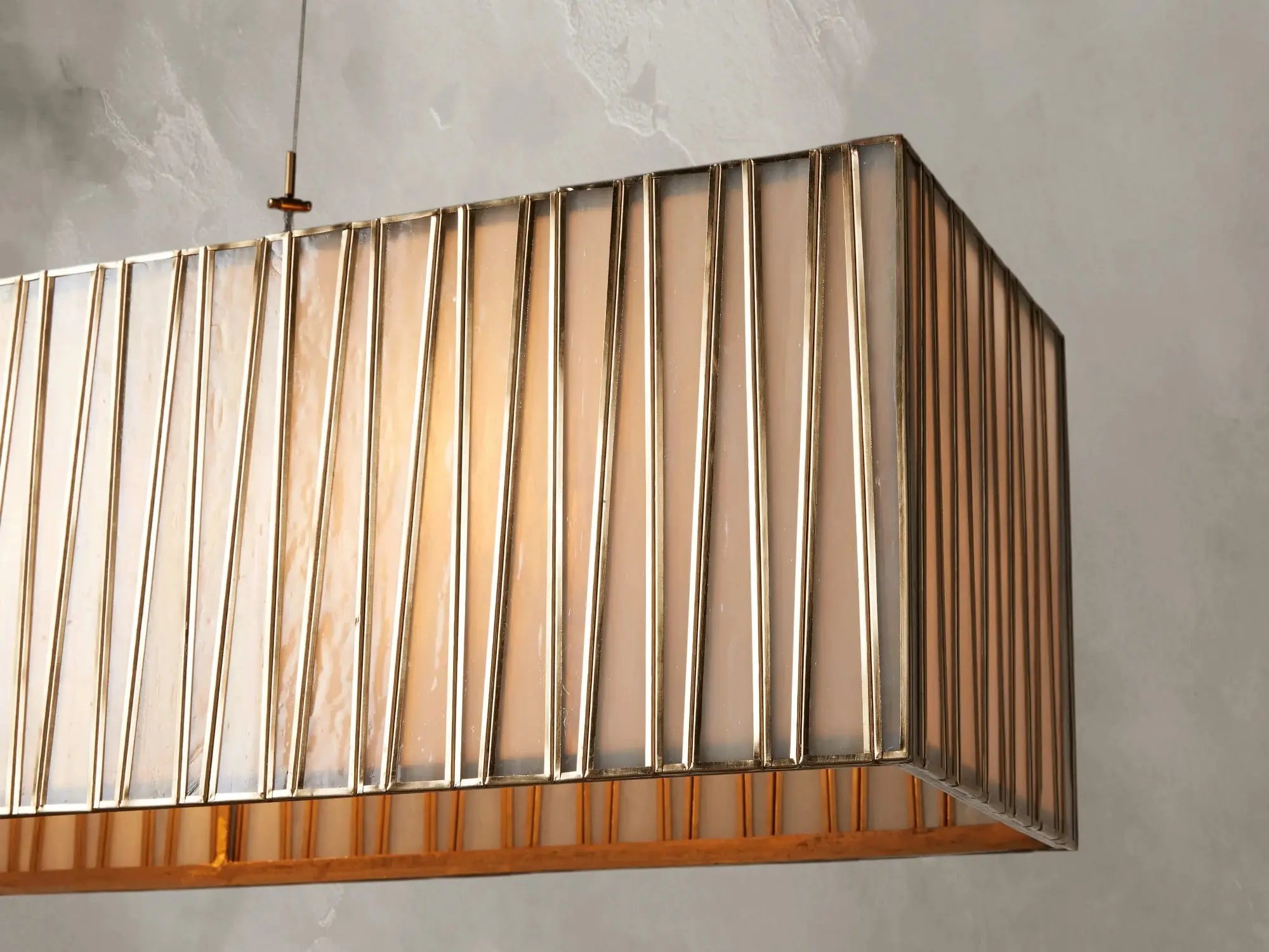 Junet Rectangular Chandelier ZELNO LIGHTING
