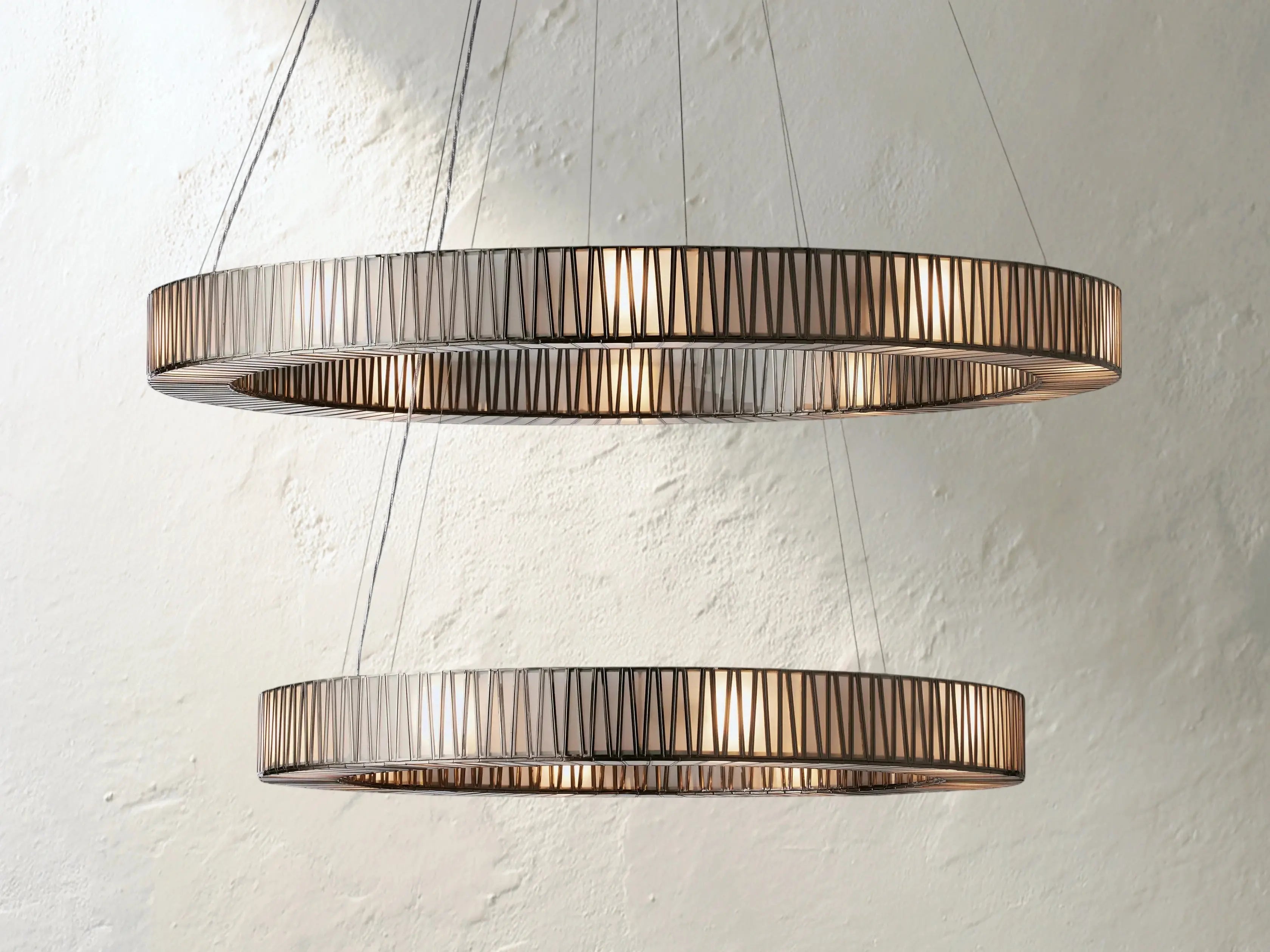 Junet 2-Tier Round Chandelier ZELNO LIGHTING