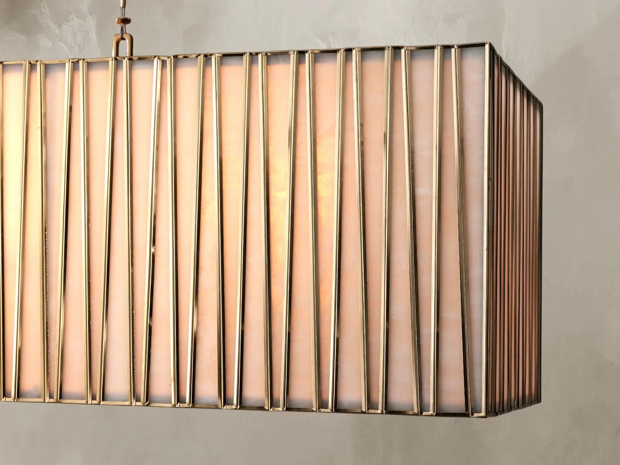 Junet Rectangular Chandelier ZELNO LIGHTING
