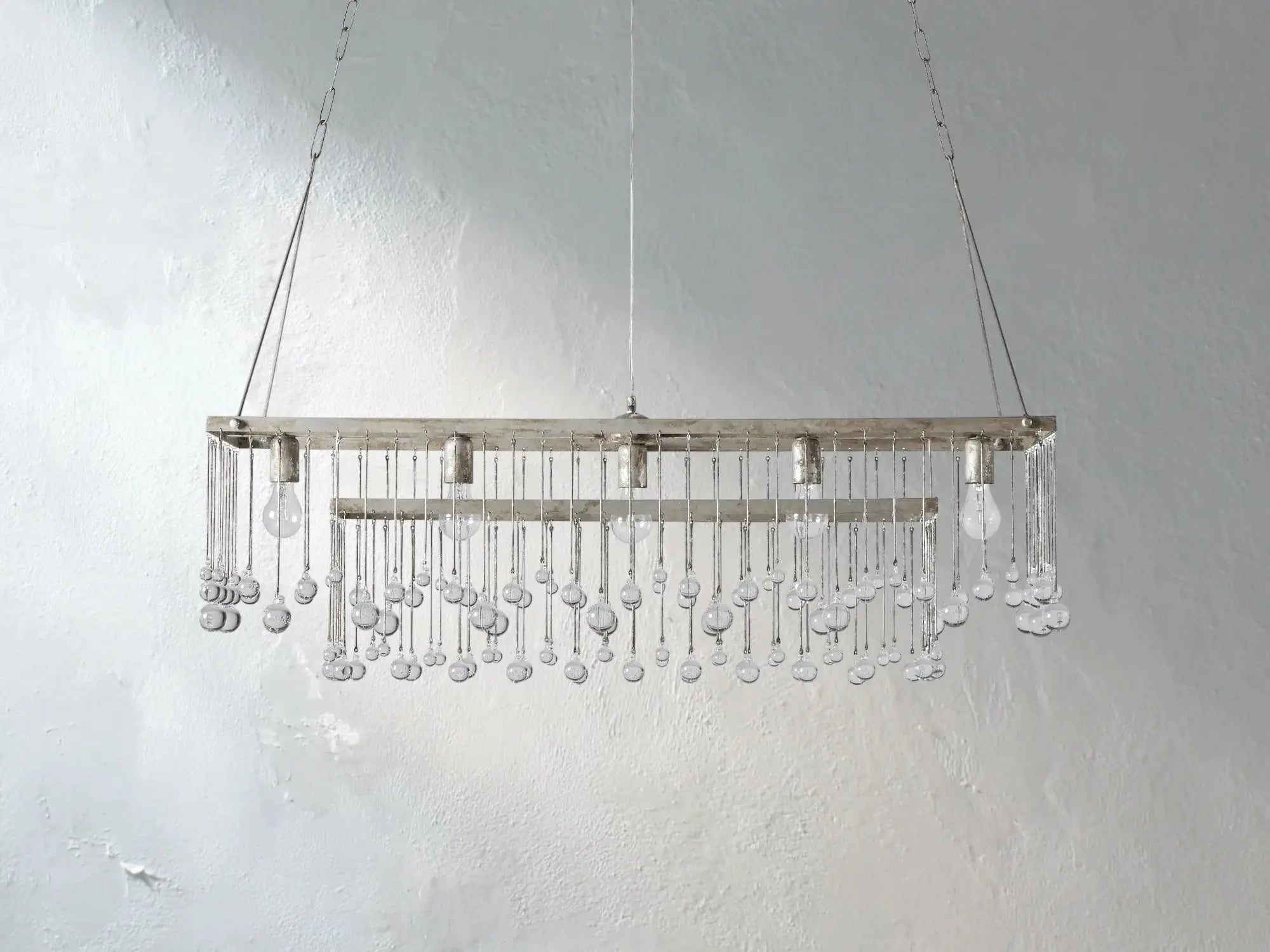 Galior Rectangular Chandelier ZELNO LIGHTING