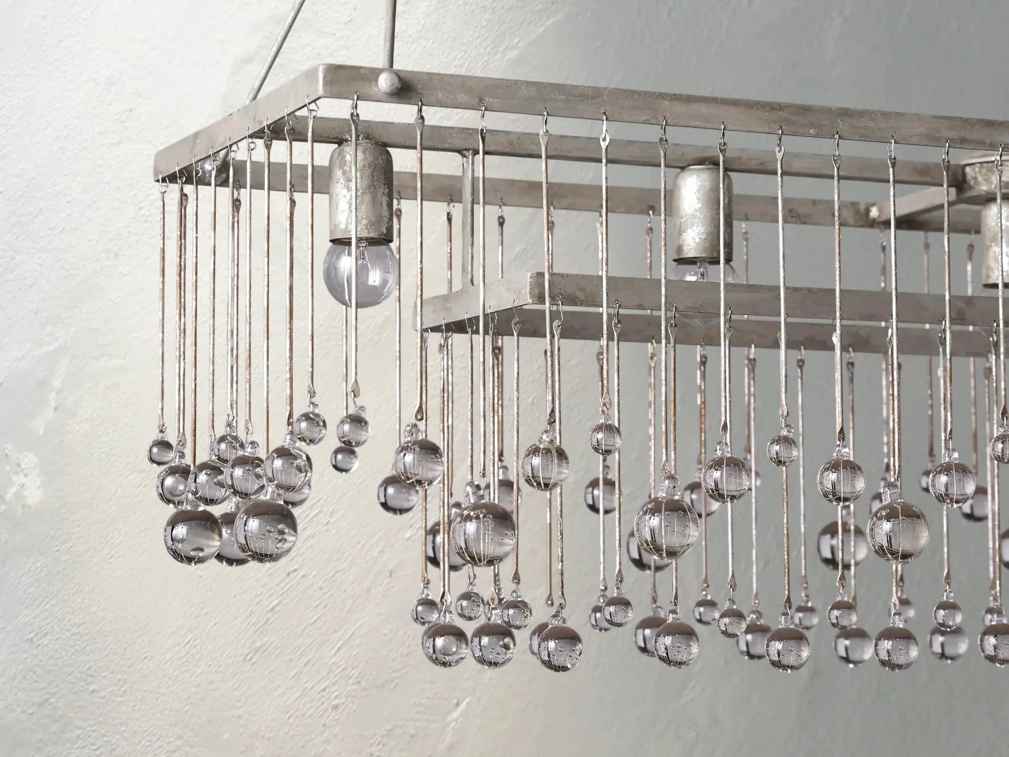 Galior Rectangular Chandelier ZELNO LIGHTING