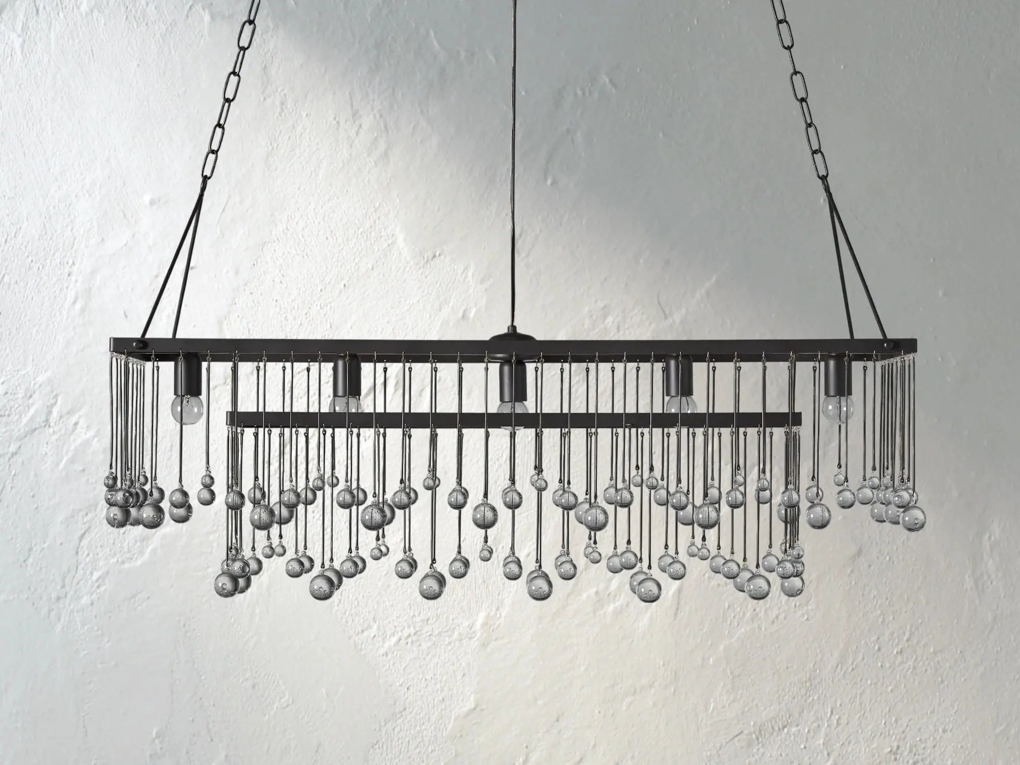Galior Rectangular Chandelier ZELNO LIGHTING