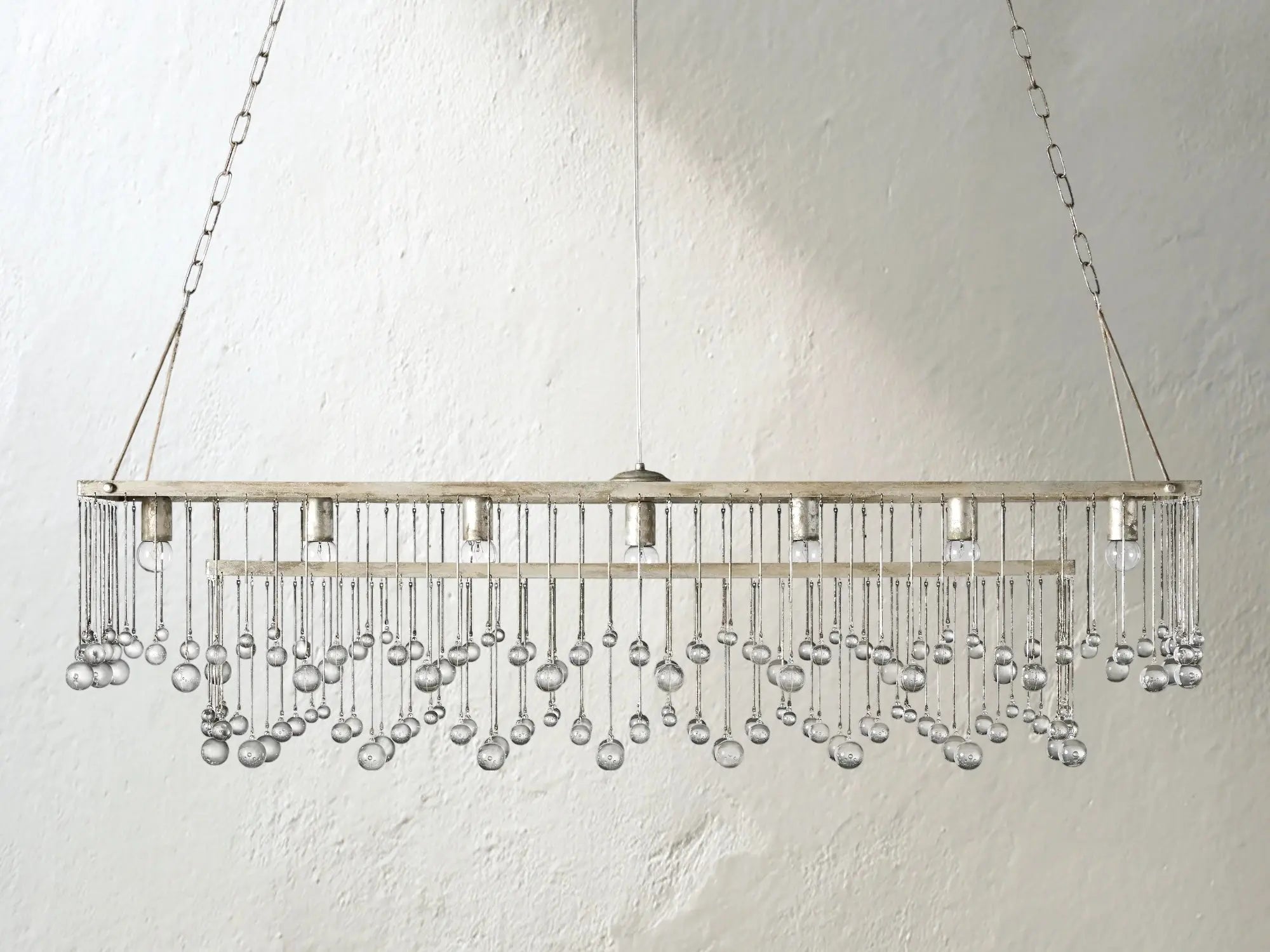 Galior Rectangular Chandelier ZELNO LIGHTING