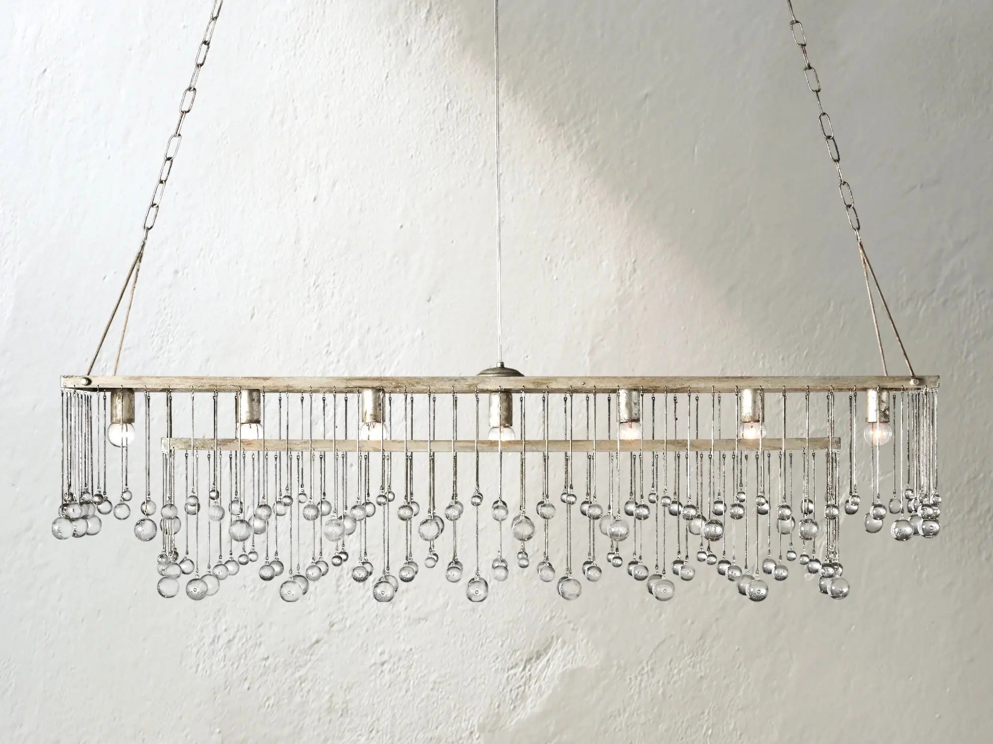 Galior Rectangular Chandelier ZELNO LIGHTING