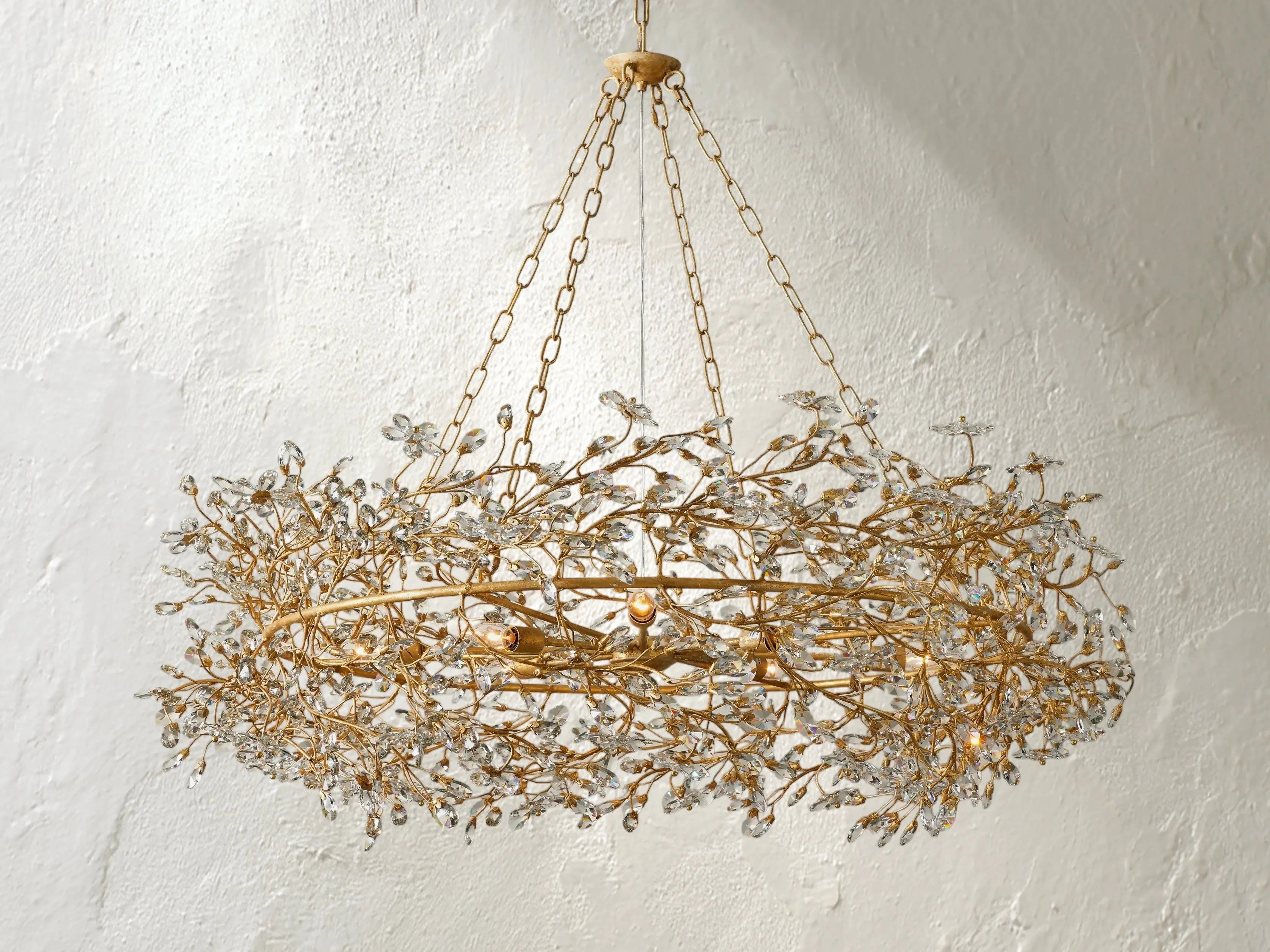 Fiona Crown Chandelier ZELNO LIGHTING