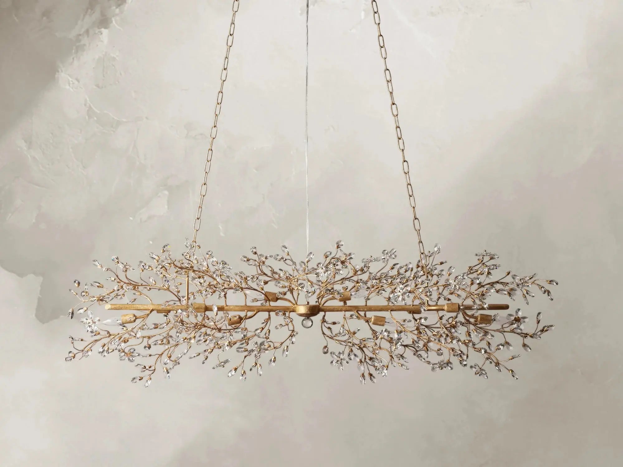 Fiona Linear Chandelier ZELNO LIGHTING