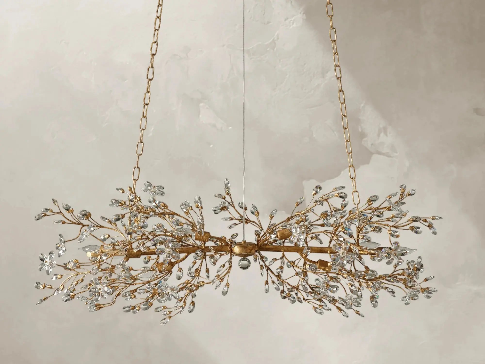 Fiona Linear Chandelier ZELNO LIGHTING