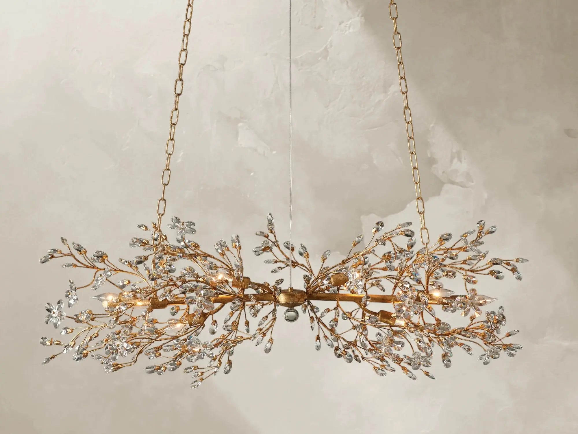 Fiona Linear Chandelier ZELNO LIGHTING