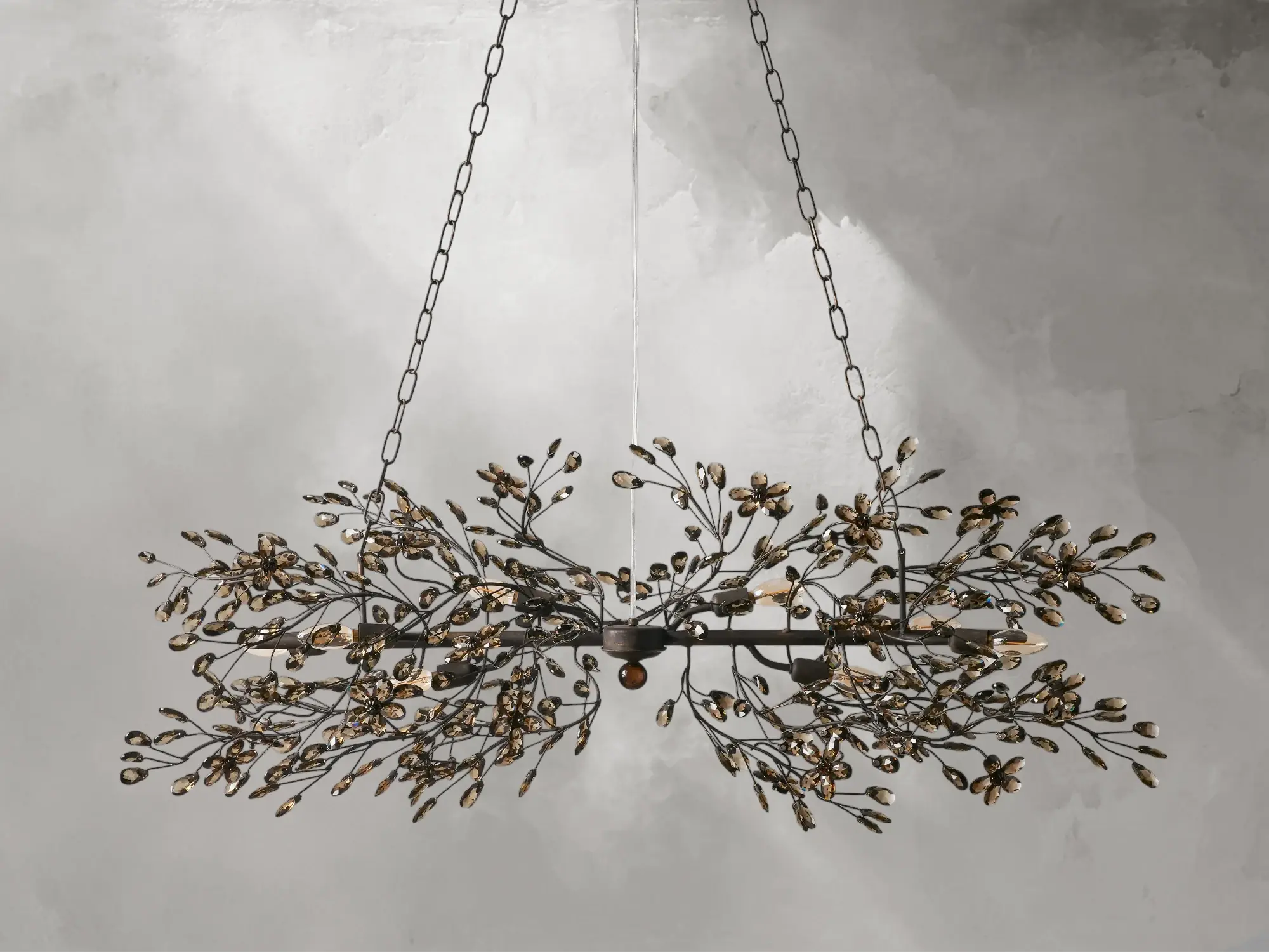 Fiona Linear Chandelier ZELNO LIGHTING