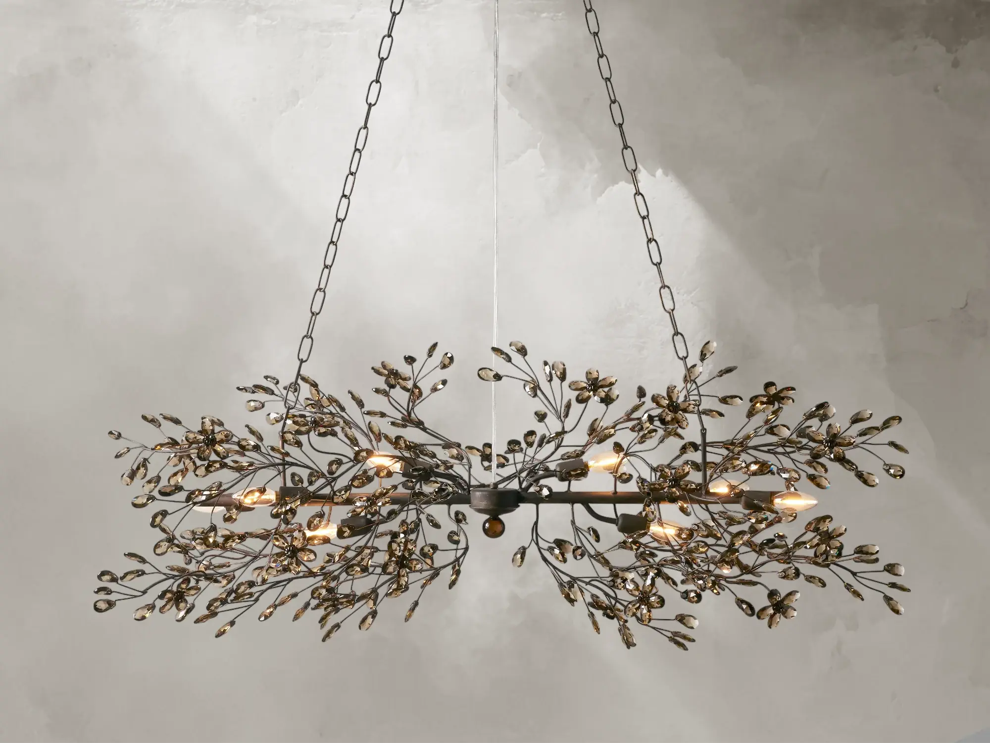 Fiona Linear Chandelier ZELNO LIGHTING