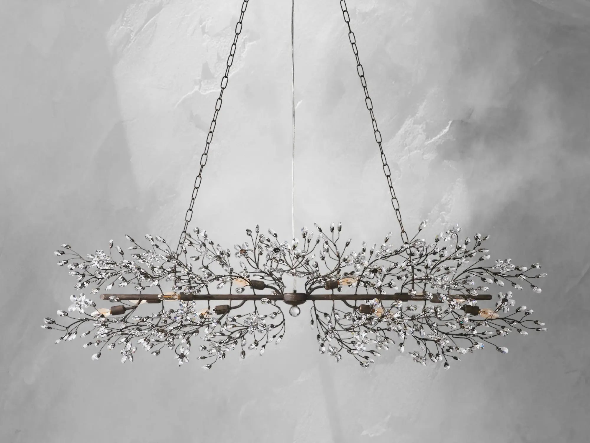 Fiona Linear Chandelier ZELNO LIGHTING