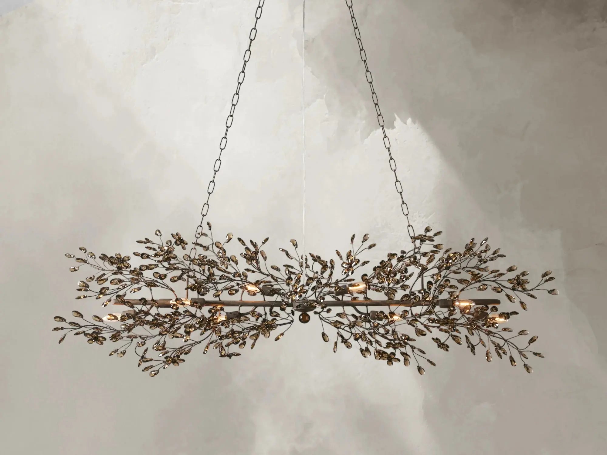 Fiona Linear Chandelier ZELNO LIGHTING