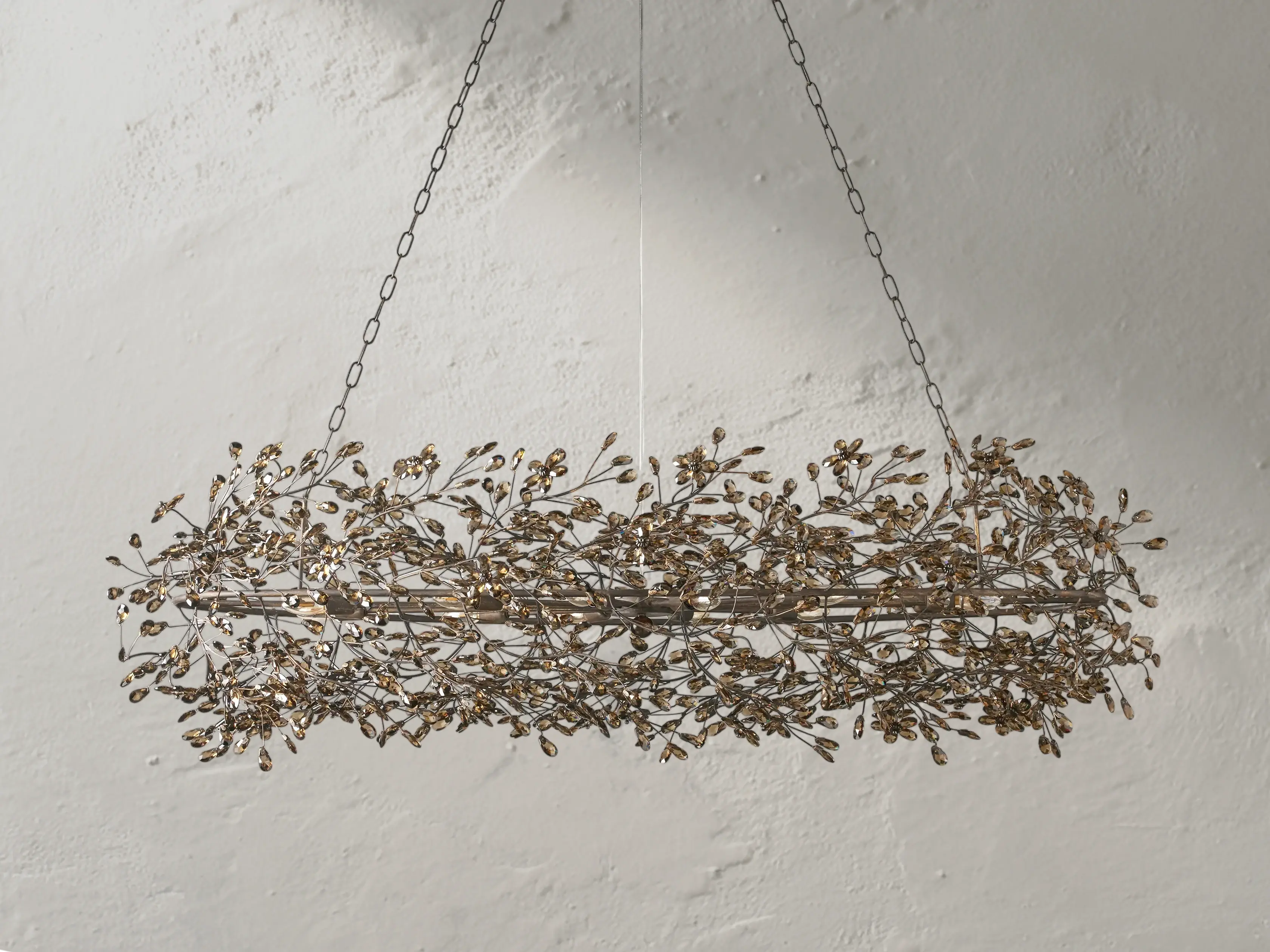 Fiona Oval Chandelier ZELNO LIGHTING