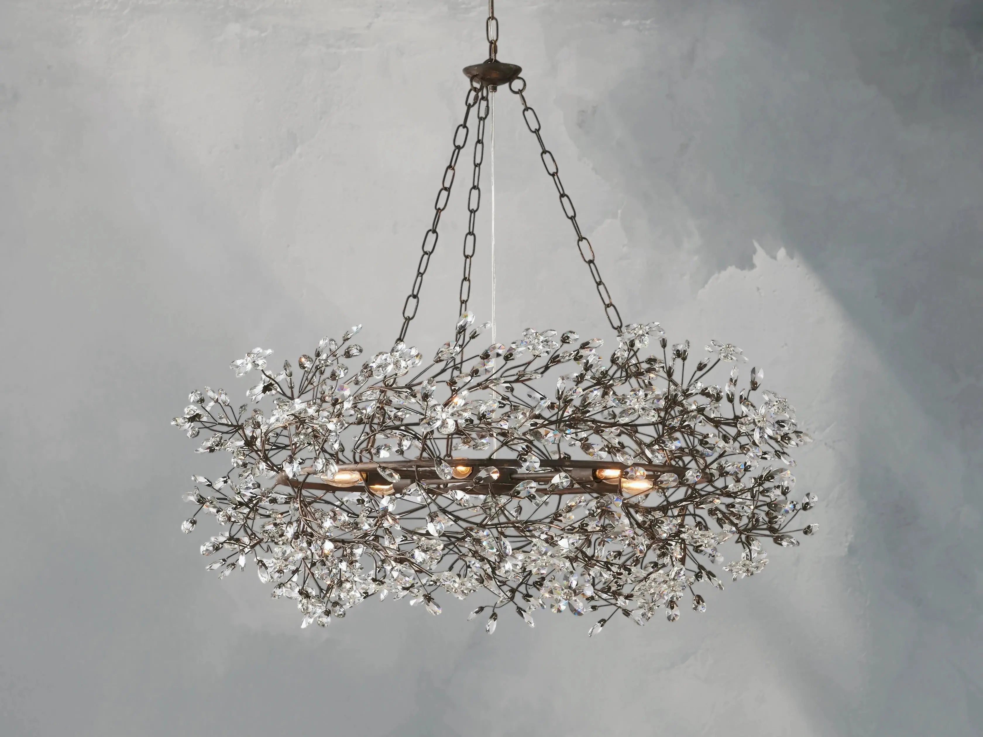 Fiona Crown Chandelier ZELNO LIGHTING