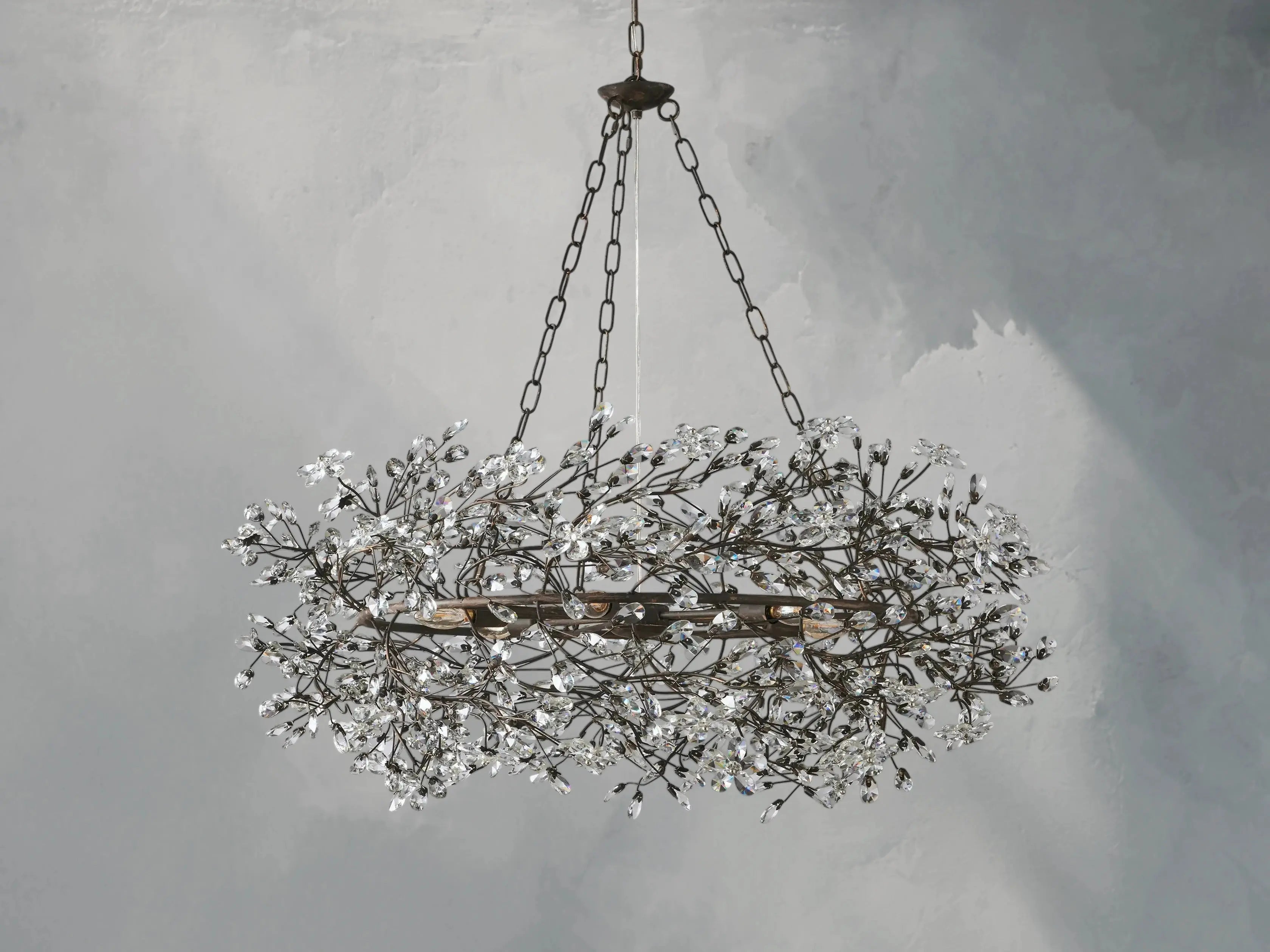 Fiona Crown Chandelier ZELNO LIGHTING