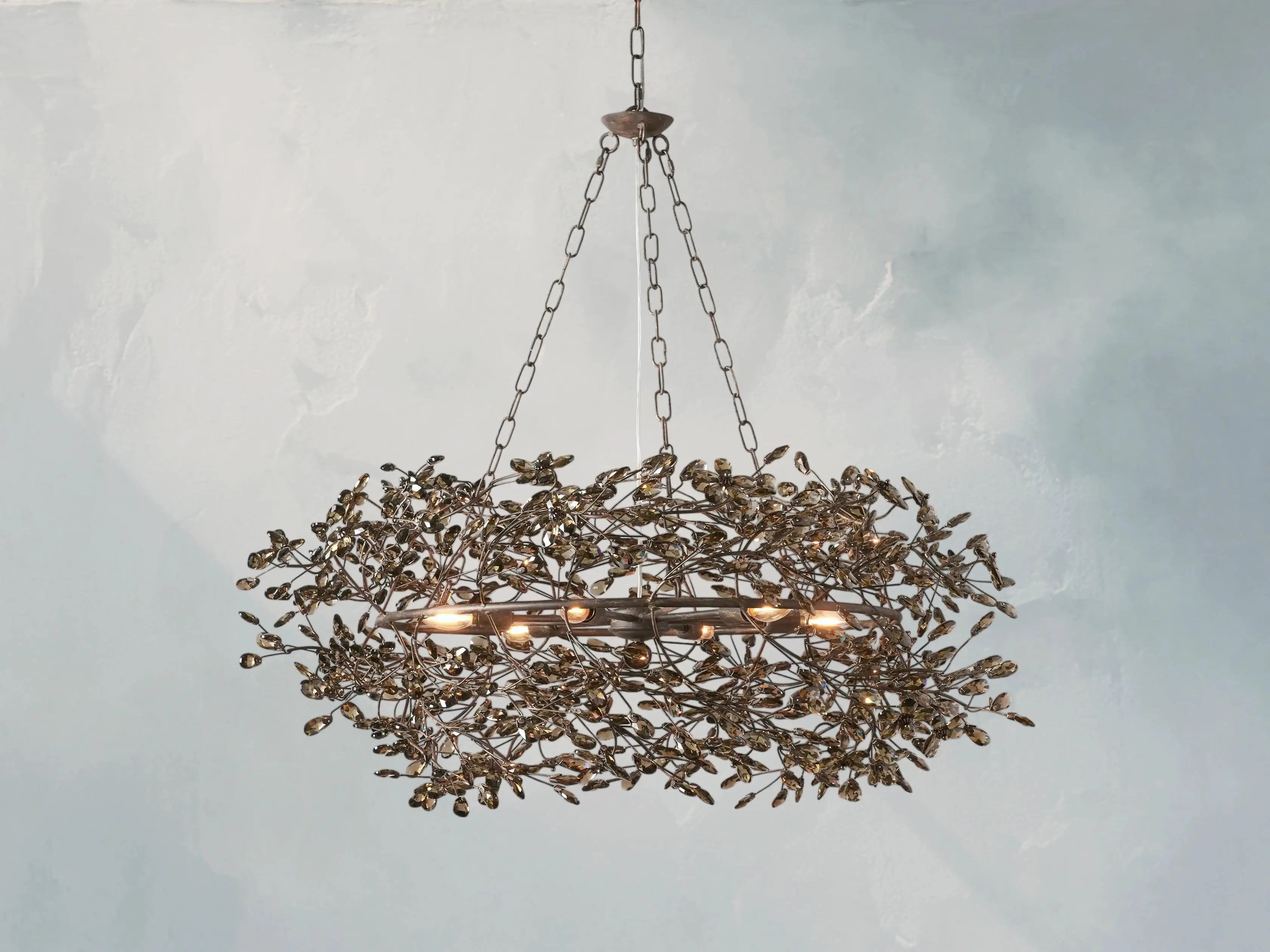 Fiona Crown Chandelier ZELNO LIGHTING